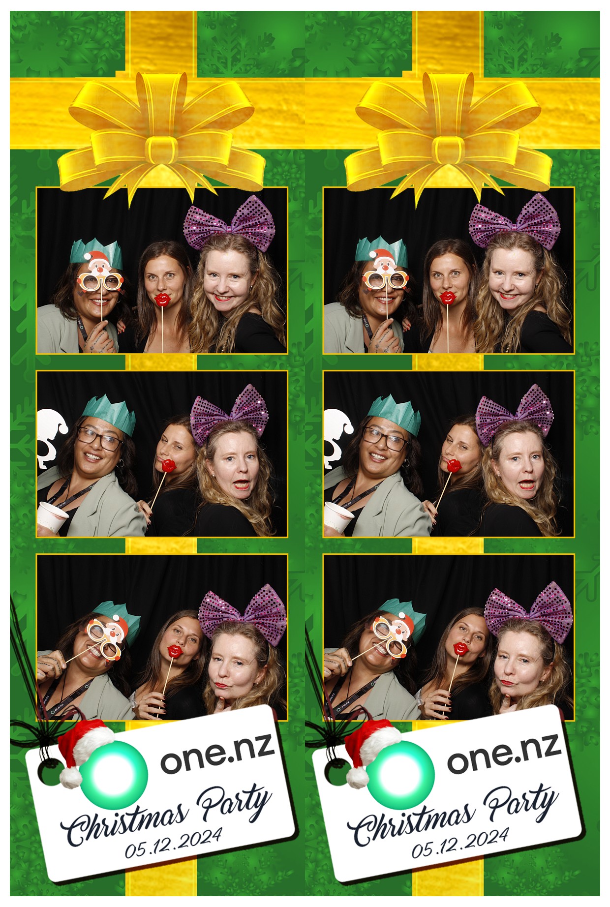 One Christmas 2024 - Wellington | View more photos from the event at wgtngallery.classicphotobooths.co.nz/u/wgtncpbgallery/One-Christmas-2024-Wellington