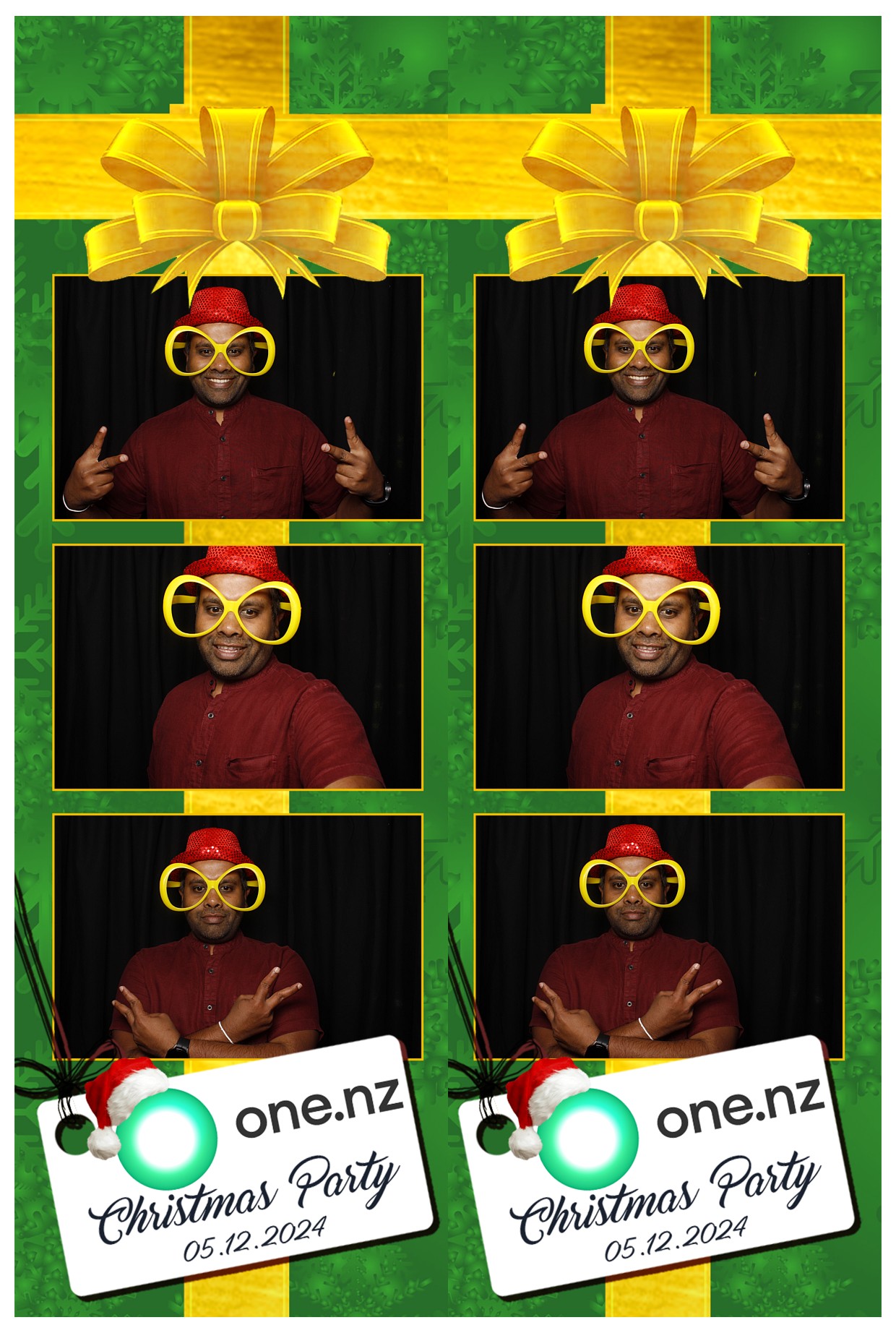 One Christmas 2024 - Wellington | View more photos from the event at wgtngallery.classicphotobooths.co.nz/u/wgtncpbgallery/One-Christmas-2024-Wellington