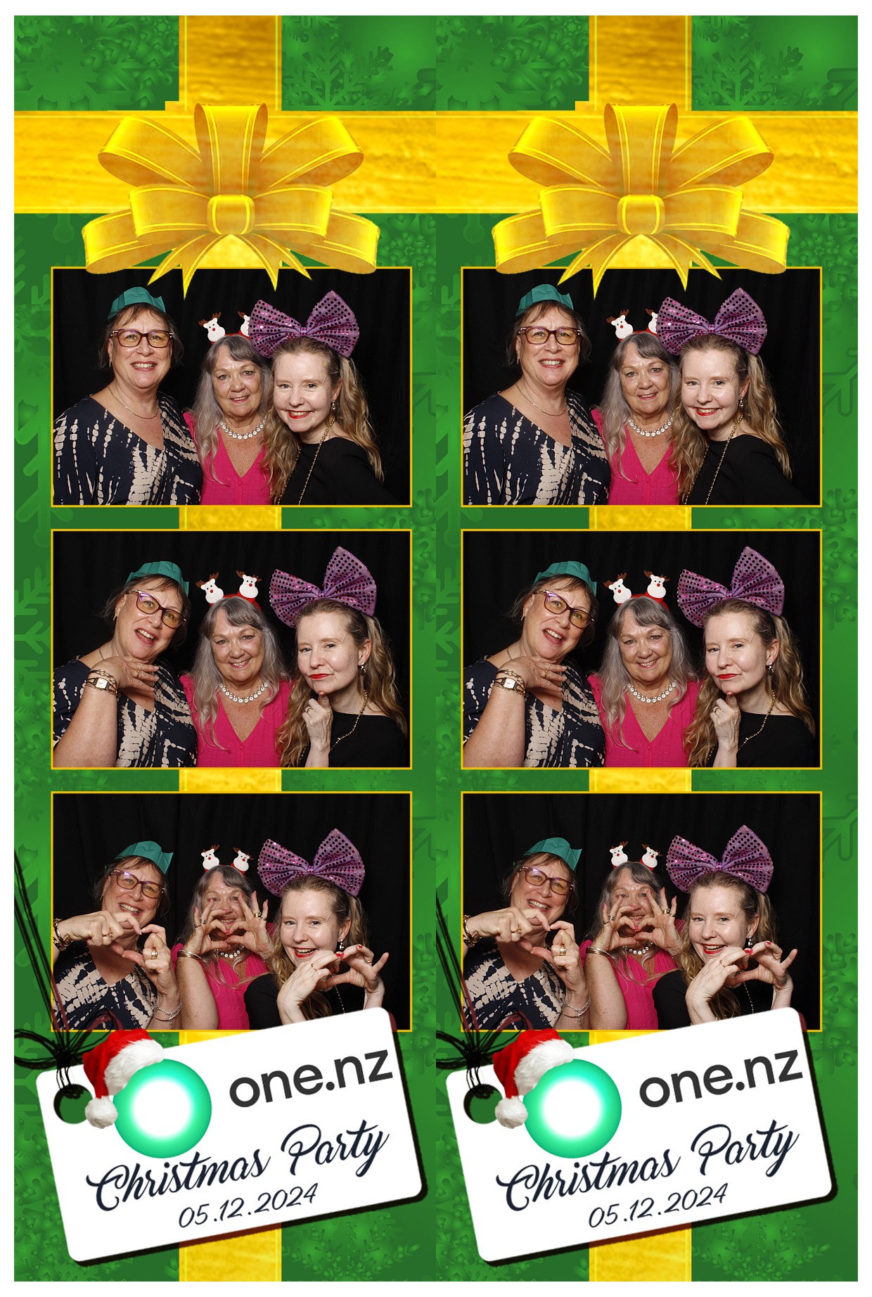 One Christmas 2024 - Wellington | View more photos from the event at wgtngallery.classicphotobooths.co.nz/u/wgtncpbgallery/One-Christmas-2024-Wellington