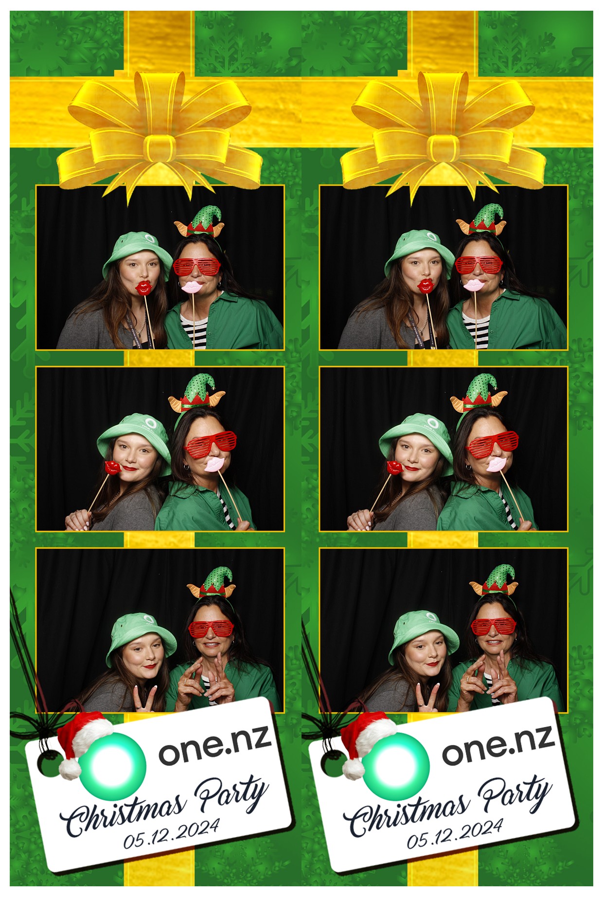 One Christmas 2024 - Wellington | View more photos from the event at wgtngallery.classicphotobooths.co.nz/u/wgtncpbgallery/One-Christmas-2024-Wellington