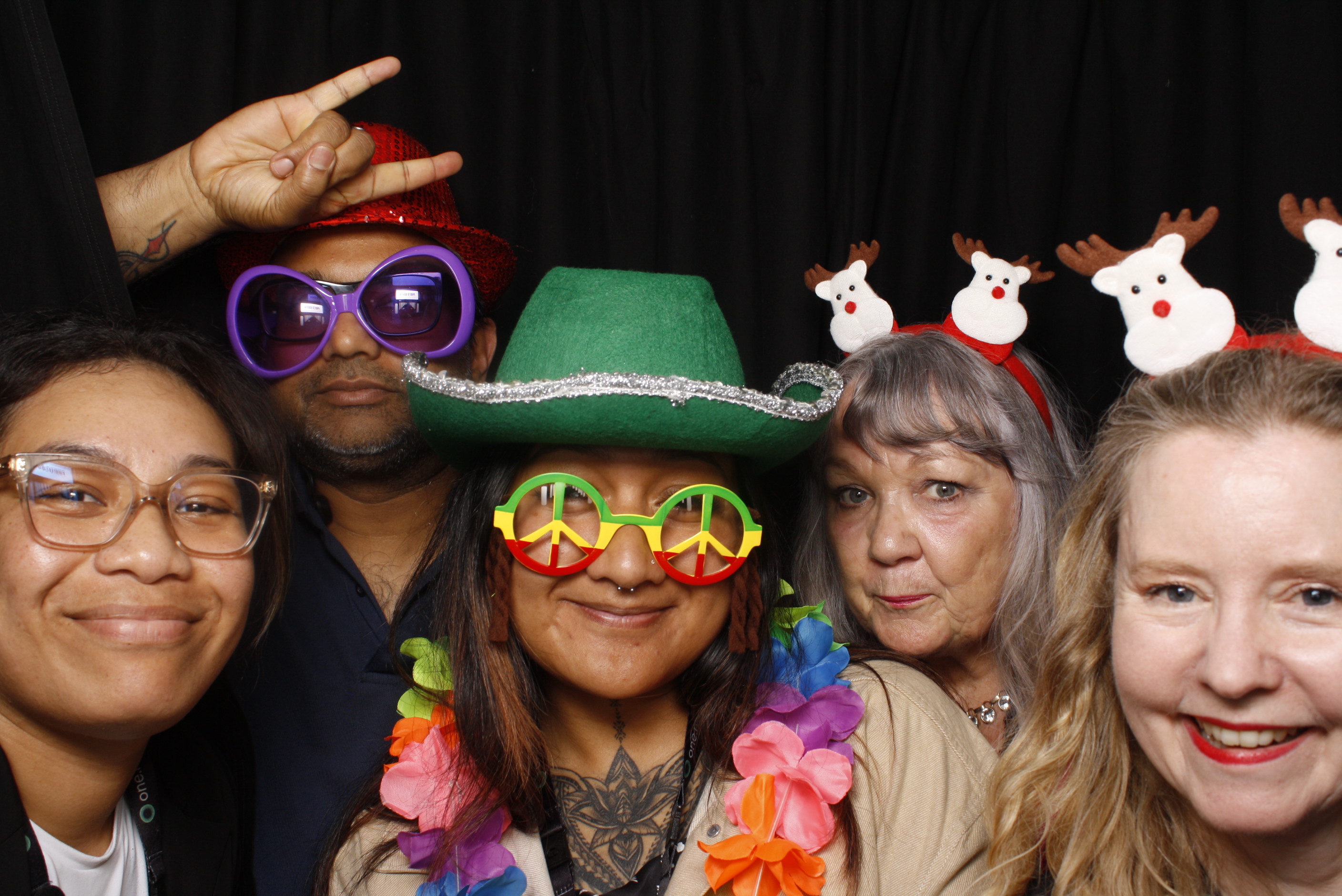 One Christmas 2024 - Wellington | View more photos from the event at wgtngallery.classicphotobooths.co.nz/u/wgtncpbgallery/One-Christmas-2024-Wellington