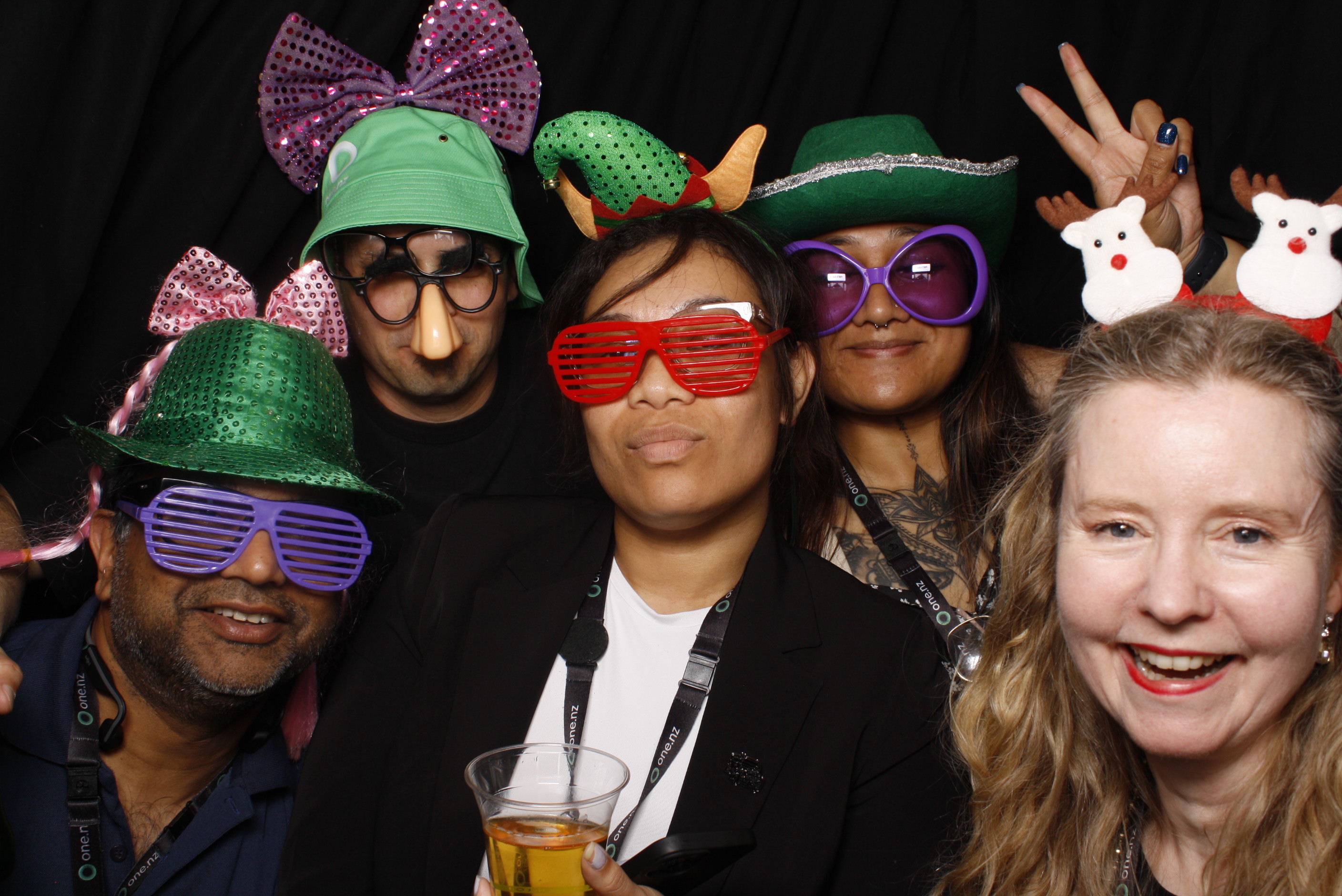 One Christmas 2024 - Wellington | View more photos from the event at wgtngallery.classicphotobooths.co.nz/u/wgtncpbgallery/One-Christmas-2024-Wellington