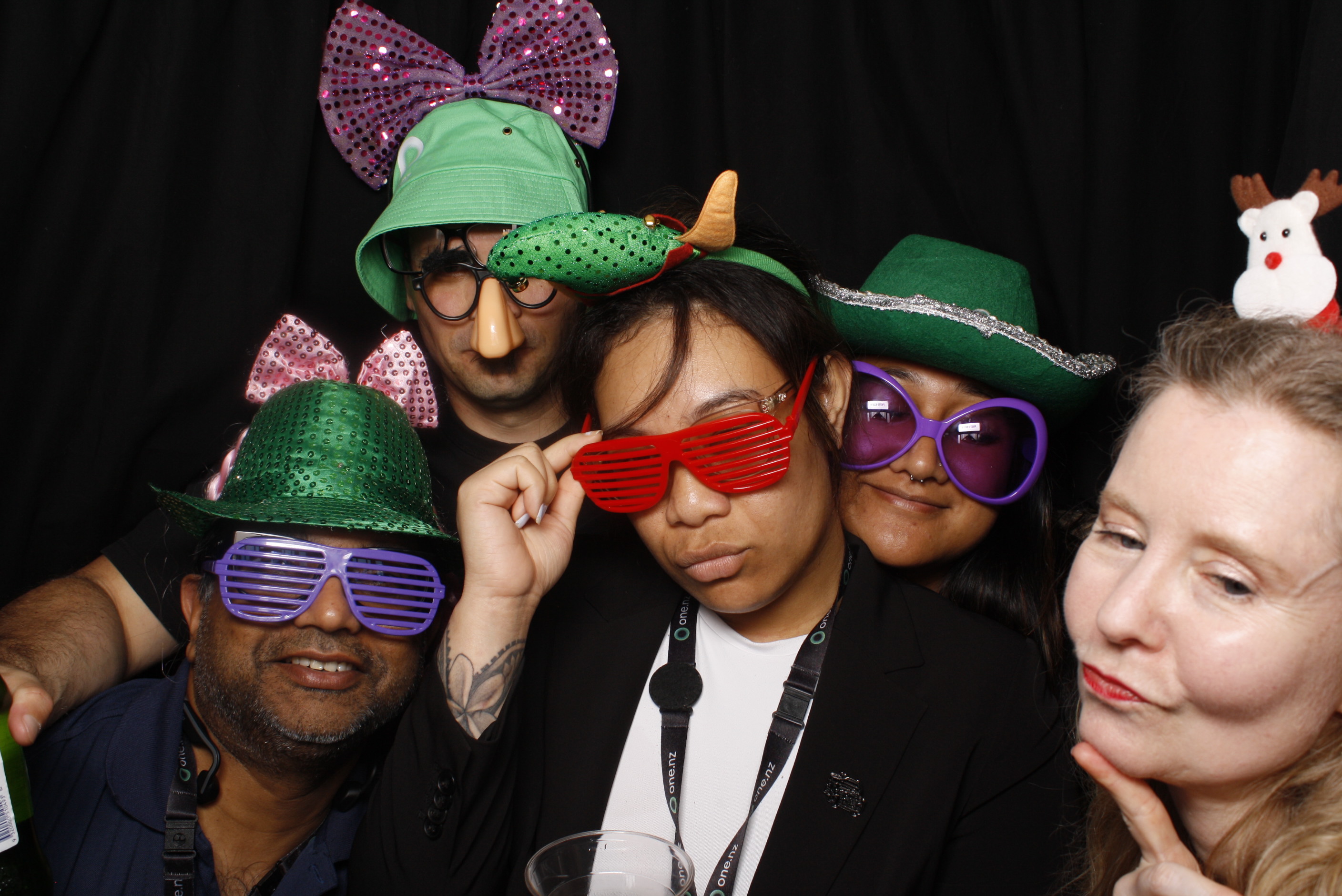 One Christmas 2024 - Wellington | View more photos from the event at wgtngallery.classicphotobooths.co.nz/u/wgtncpbgallery/One-Christmas-2024-Wellington