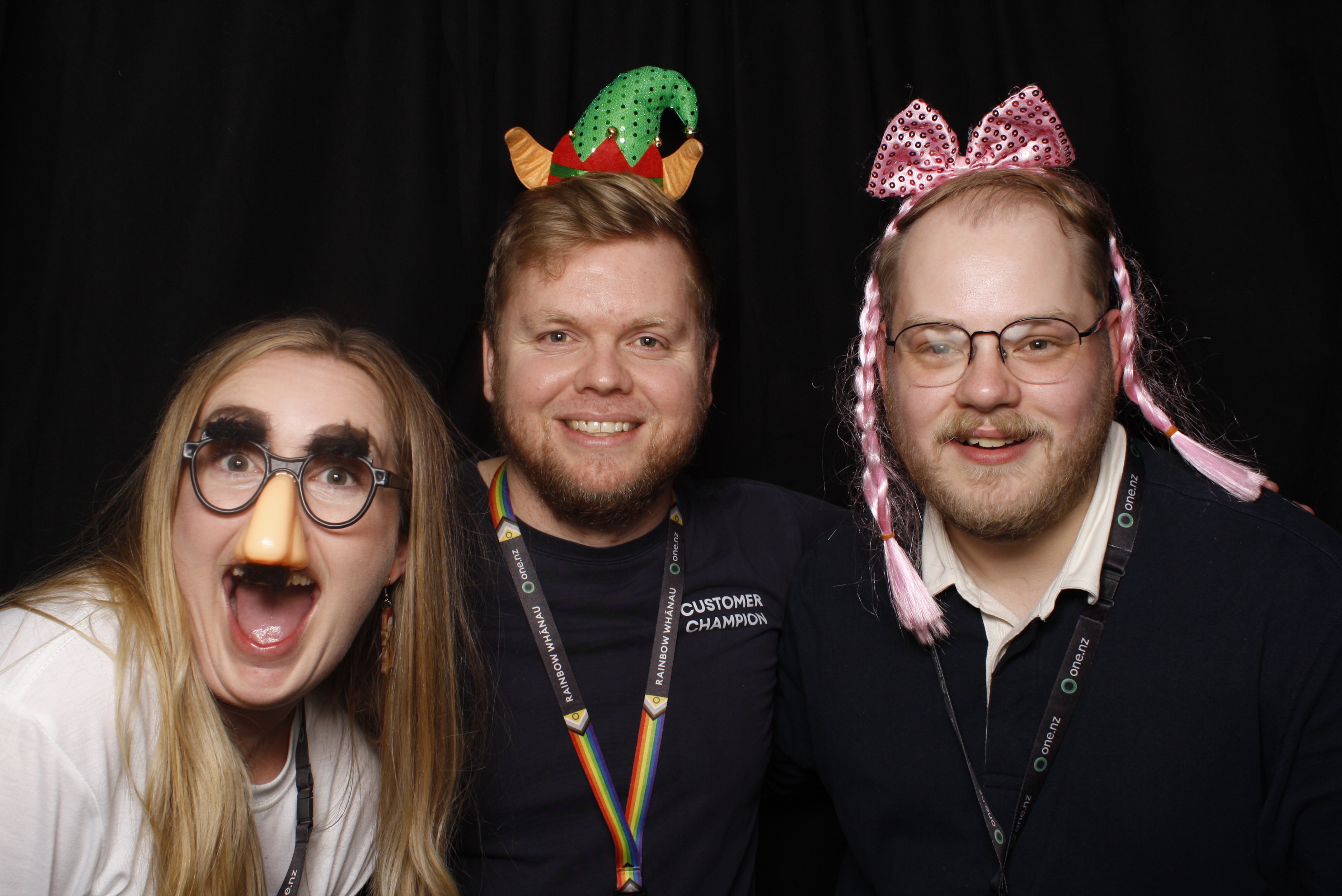 One Christmas 2024 - Wellington | View more photos from the event at wgtngallery.classicphotobooths.co.nz/u/wgtncpbgallery/One-Christmas-2024-Wellington