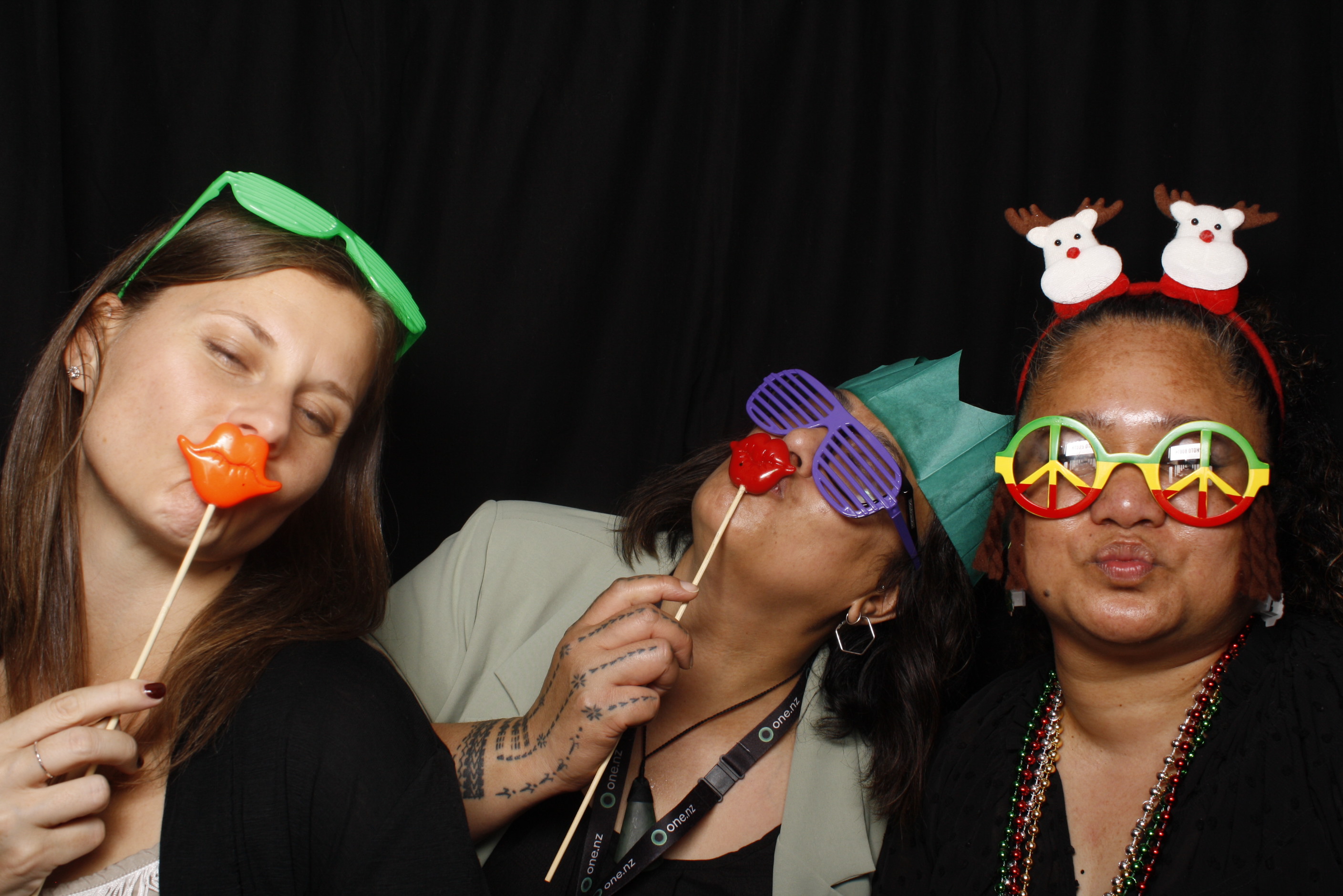 One Christmas 2024 - Wellington | View more photos from the event at wgtngallery.classicphotobooths.co.nz/u/wgtncpbgallery/One-Christmas-2024-Wellington