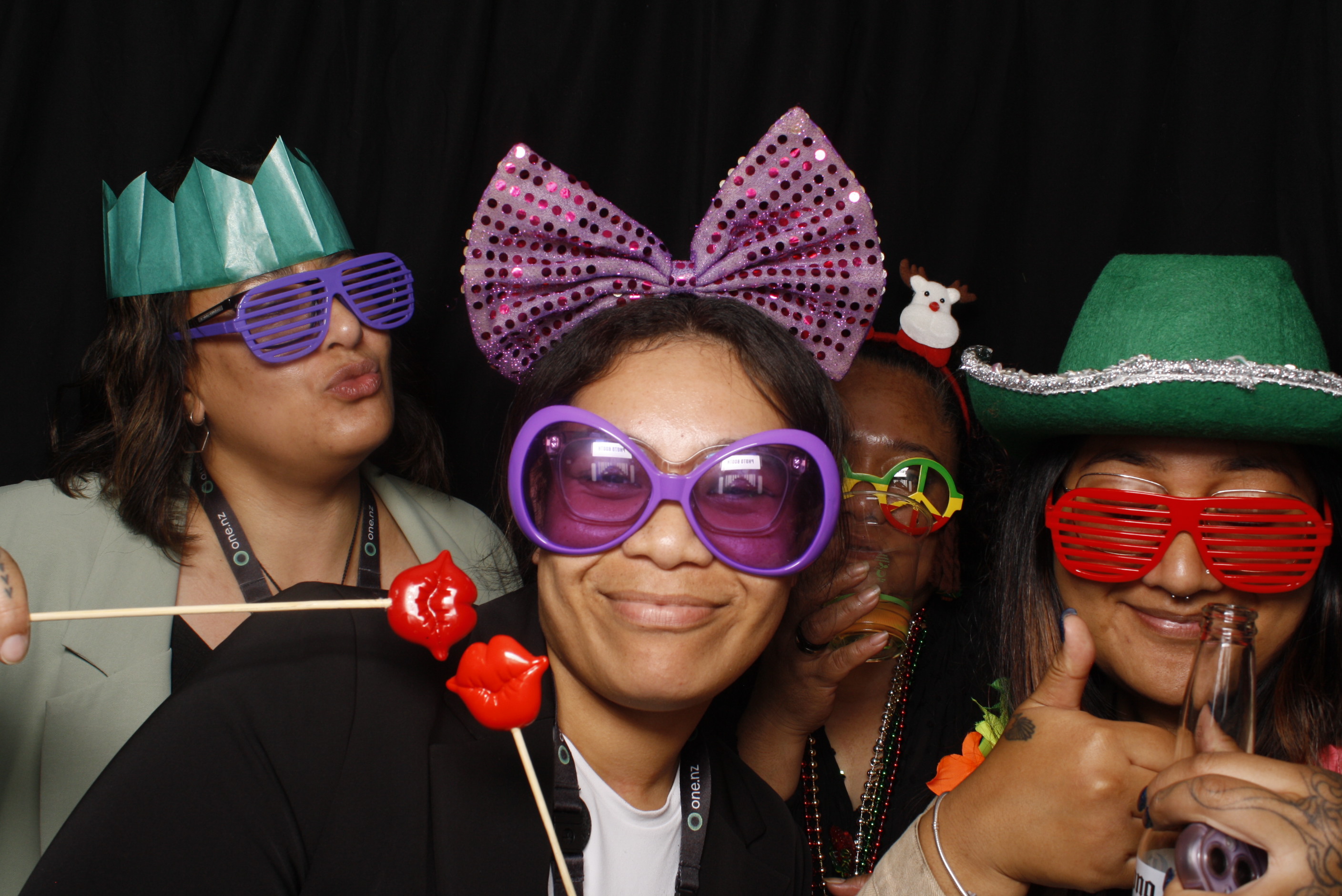 One Christmas 2024 - Wellington | View more photos from the event at wgtngallery.classicphotobooths.co.nz/u/wgtncpbgallery/One-Christmas-2024-Wellington