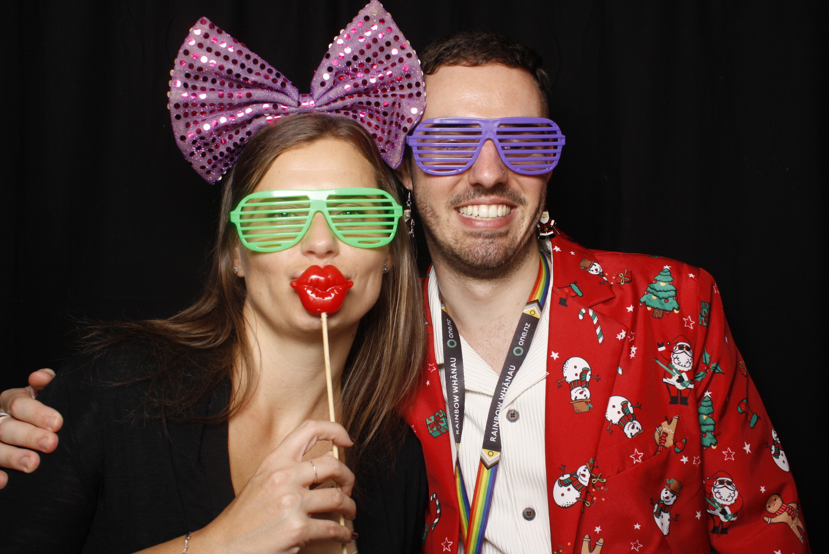 One Christmas 2024 - Wellington | View more photos from the event at wgtngallery.classicphotobooths.co.nz/u/wgtncpbgallery/One-Christmas-2024-Wellington