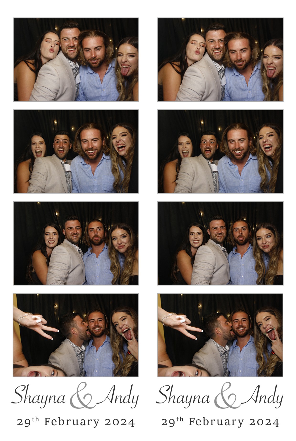 Our Wedding - Thusday 29th Feb 2024 | View more photos from the event at wgtngallery.classicphotobooths.co.nz/u/wgtncpbgallery/Our-Wedding-Thusday-29th-Feb-2024