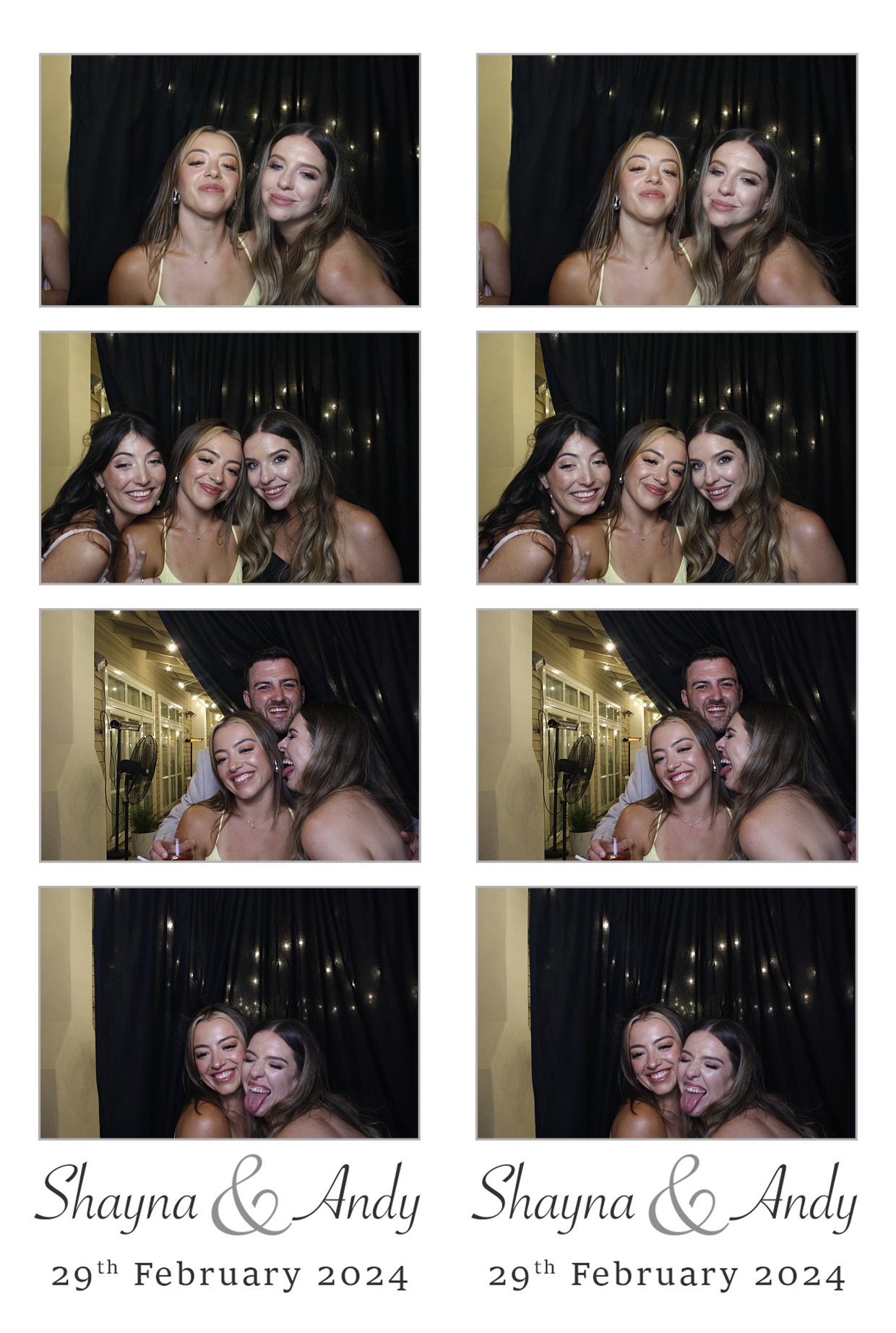 Our Wedding - Thusday 29th Feb 2024 | View more photos from the event at wgtngallery.classicphotobooths.co.nz/u/wgtncpbgallery/Our-Wedding-Thusday-29th-Feb-2024