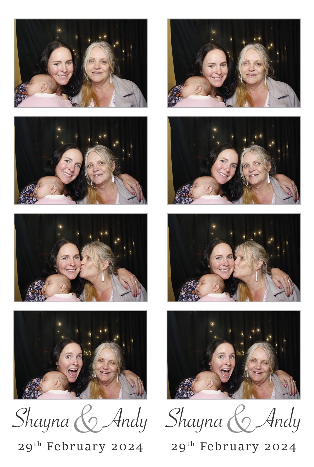 Our Wedding - Thusday 29th Feb 2024 | View more photos from the event at wgtngallery.classicphotobooths.co.nz/u/wgtncpbgallery/Our-Wedding-Thusday-29th-Feb-2024