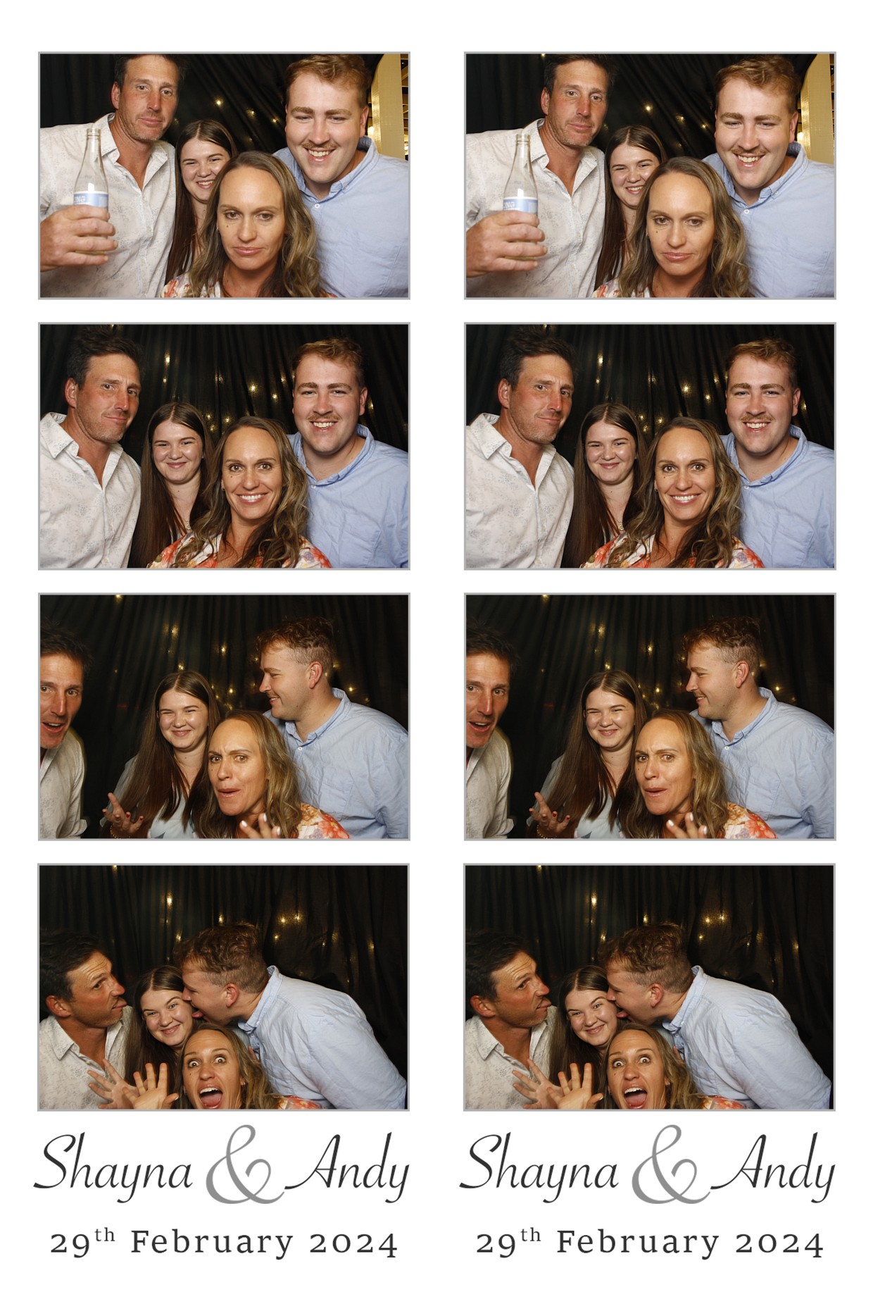 Our Wedding - Thusday 29th Feb 2024 | View more photos from the event at wgtngallery.classicphotobooths.co.nz/u/wgtncpbgallery/Our-Wedding-Thusday-29th-Feb-2024