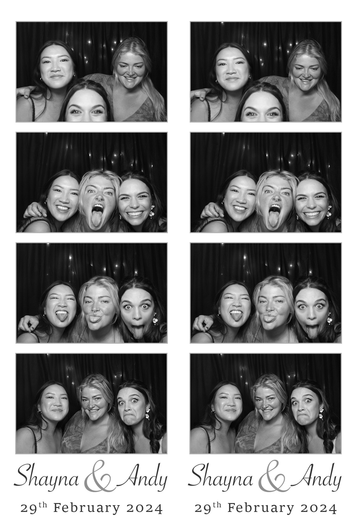 Our Wedding - Thusday 29th Feb 2024 | View more photos from the event at wgtngallery.classicphotobooths.co.nz/u/wgtncpbgallery/Our-Wedding-Thusday-29th-Feb-2024