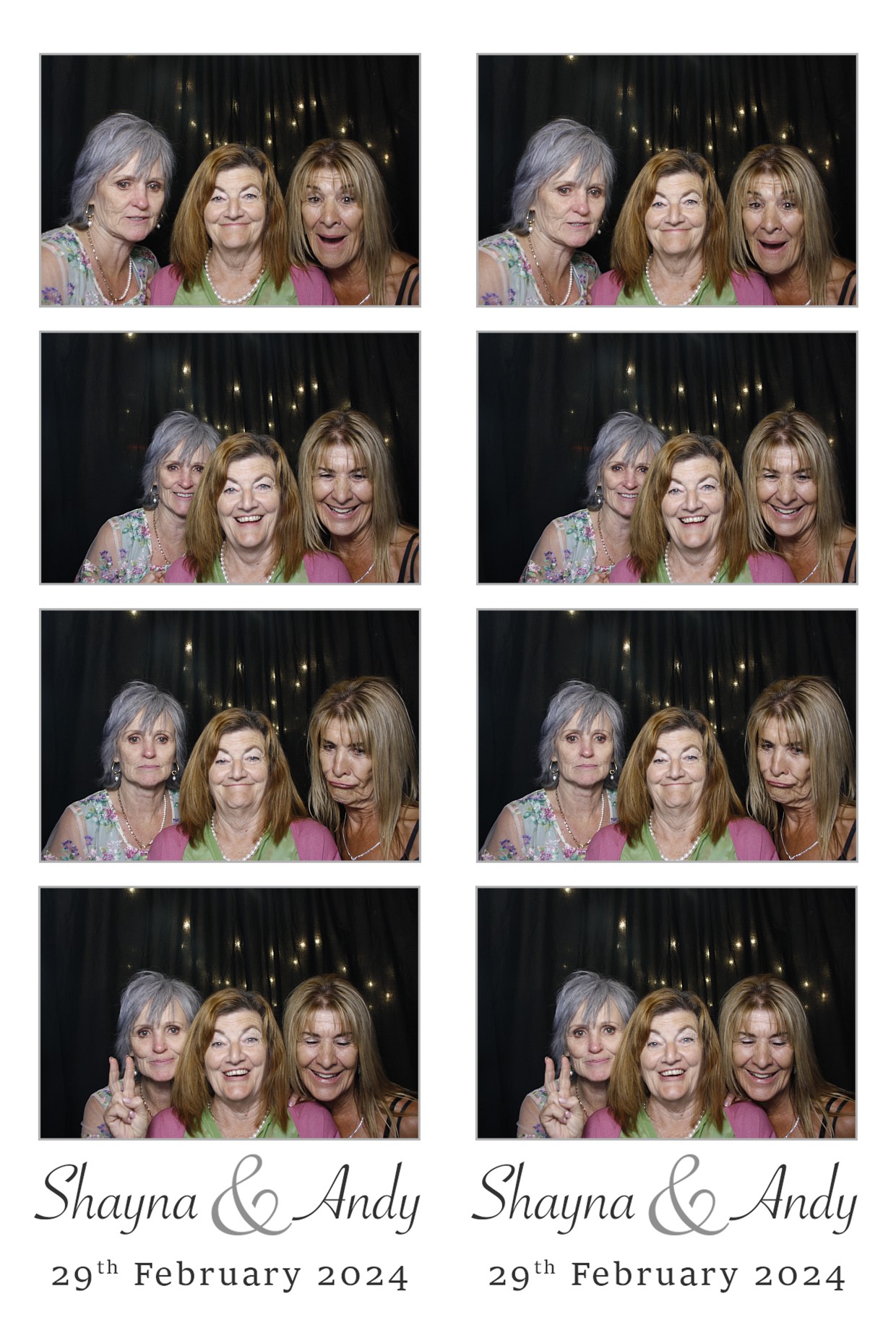 Our Wedding - Thusday 29th Feb 2024 | View more photos from the event at wgtngallery.classicphotobooths.co.nz/u/wgtncpbgallery/Our-Wedding-Thusday-29th-Feb-2024