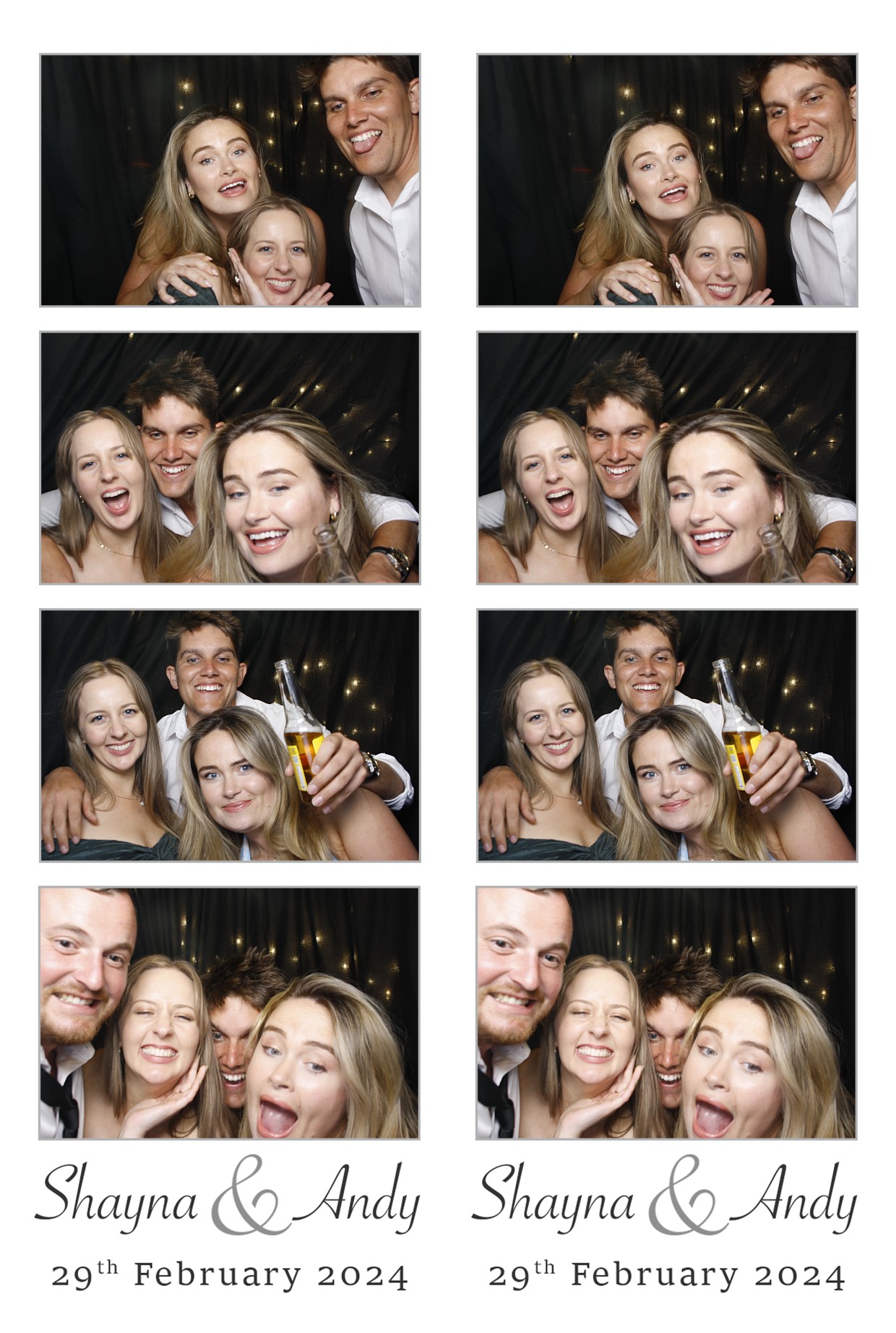 Our Wedding - Thusday 29th Feb 2024 | View more photos from the event at wgtngallery.classicphotobooths.co.nz/u/wgtncpbgallery/Our-Wedding-Thusday-29th-Feb-2024