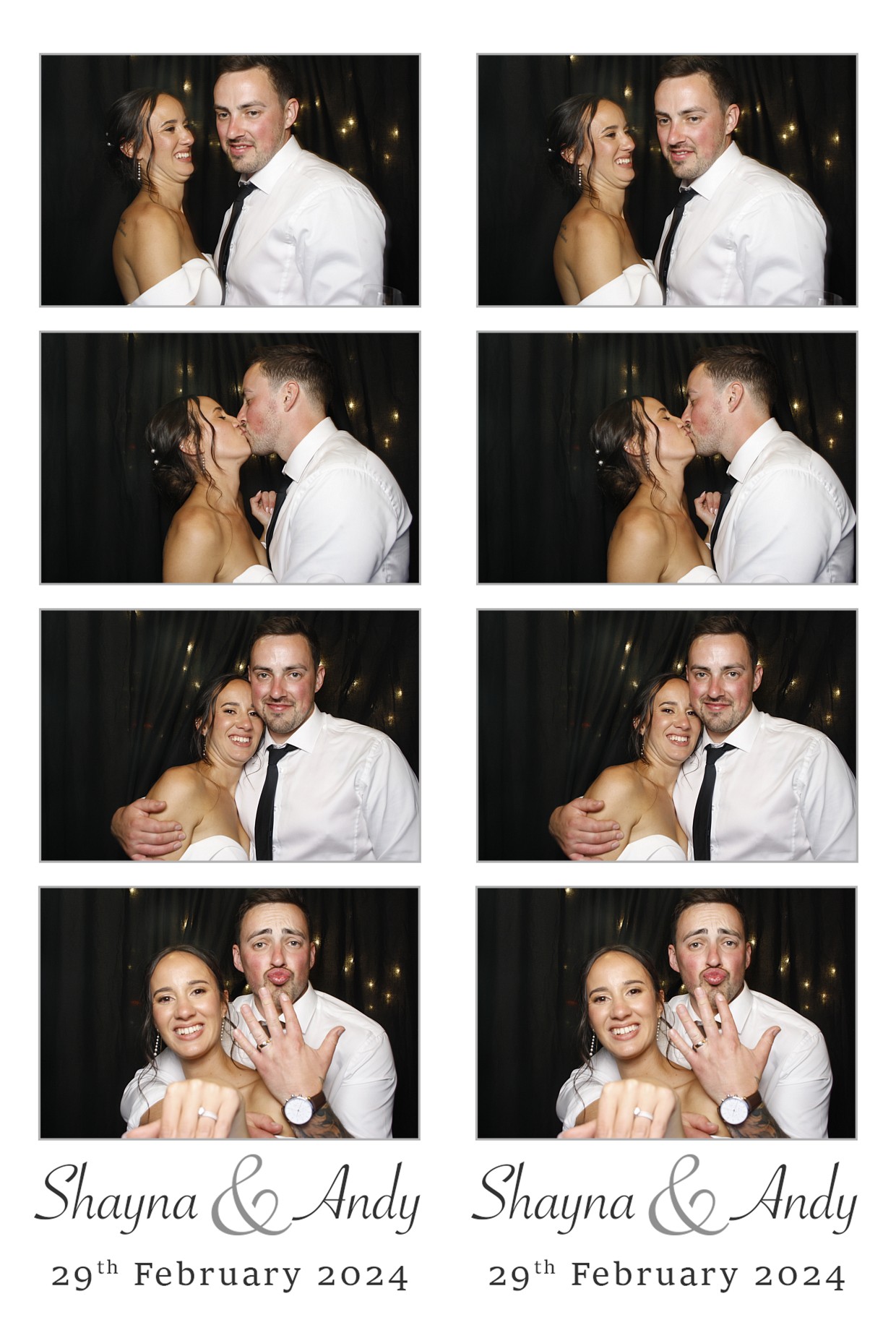 Our Wedding - Thusday 29th Feb 2024 | View more photos from the event at wgtngallery.classicphotobooths.co.nz/u/wgtncpbgallery/Our-Wedding-Thusday-29th-Feb-2024