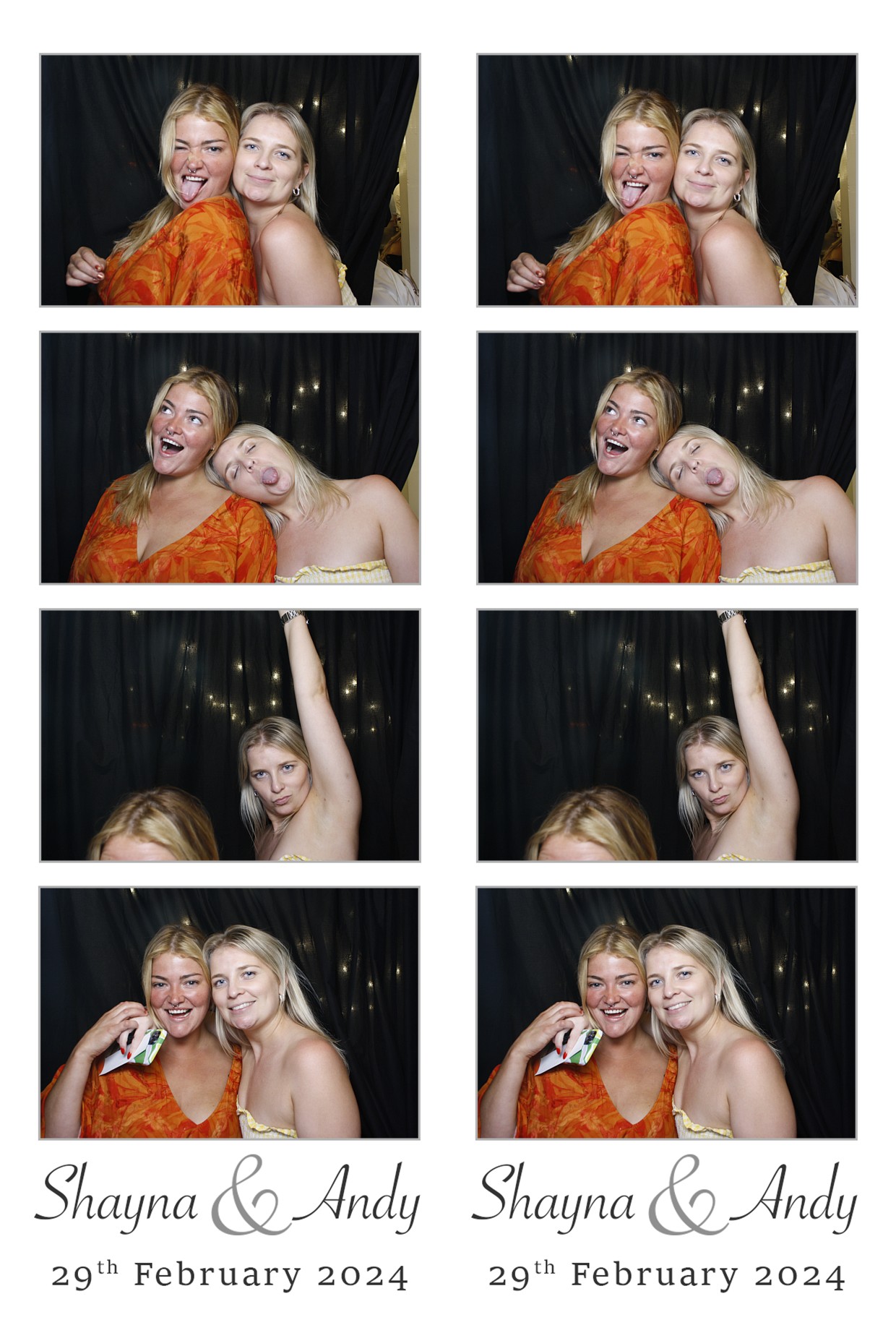 Our Wedding - Thusday 29th Feb 2024 | View more photos from the event at wgtngallery.classicphotobooths.co.nz/u/wgtncpbgallery/Our-Wedding-Thusday-29th-Feb-2024