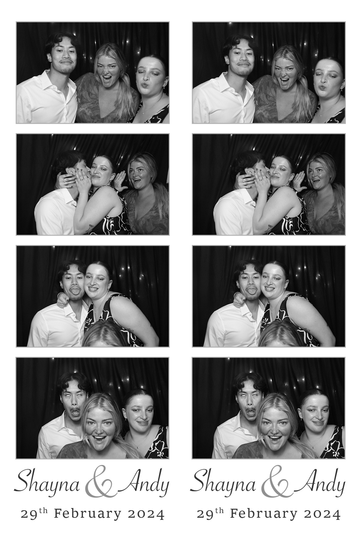 Our Wedding - Thusday 29th Feb 2024 | View more photos from the event at wgtngallery.classicphotobooths.co.nz/u/wgtncpbgallery/Our-Wedding-Thusday-29th-Feb-2024