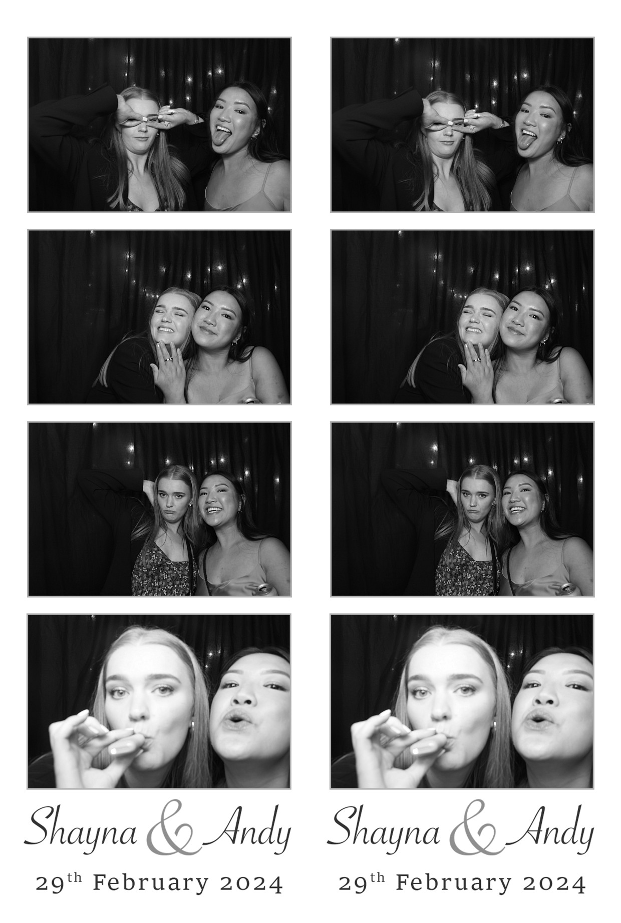 Our Wedding - Thusday 29th Feb 2024 | View more photos from the event at wgtngallery.classicphotobooths.co.nz/u/wgtncpbgallery/Our-Wedding-Thusday-29th-Feb-2024