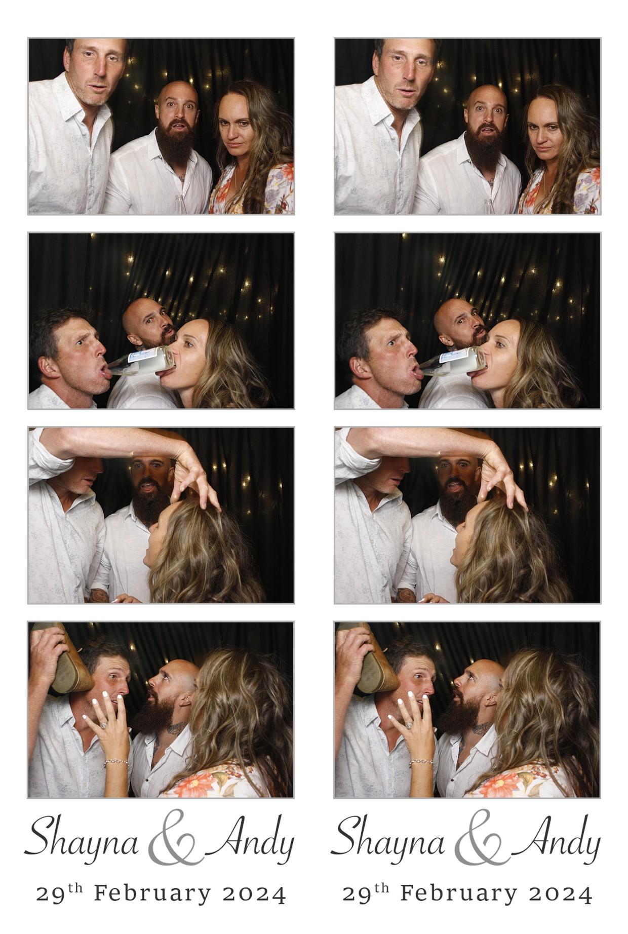 Our Wedding - Thusday 29th Feb 2024 | View more photos from the event at wgtngallery.classicphotobooths.co.nz/u/wgtncpbgallery/Our-Wedding-Thusday-29th-Feb-2024