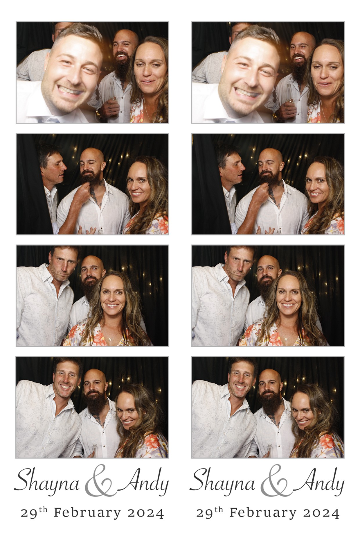 Our Wedding - Thusday 29th Feb 2024 | View more photos from the event at wgtngallery.classicphotobooths.co.nz/u/wgtncpbgallery/Our-Wedding-Thusday-29th-Feb-2024