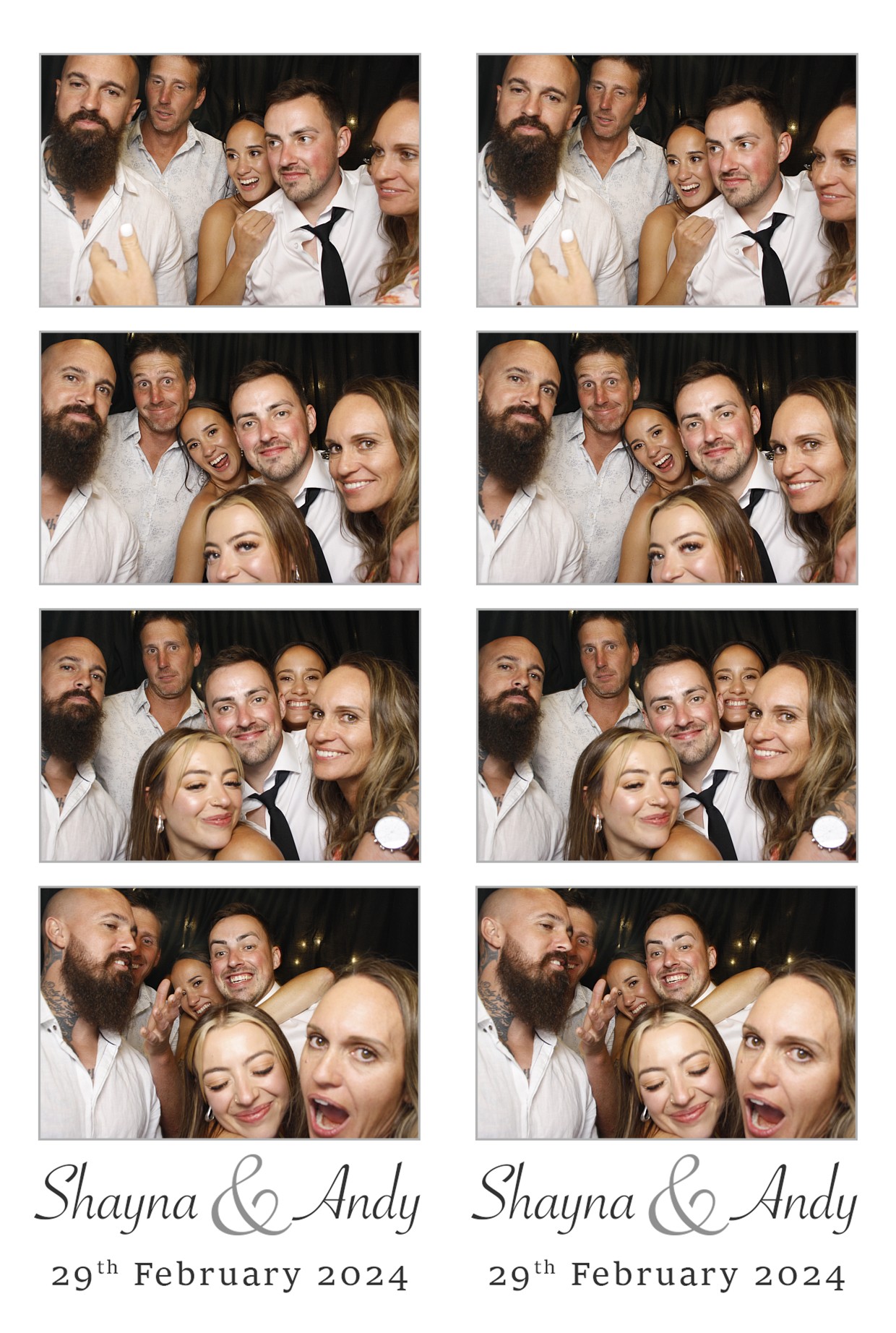 Our Wedding - Thusday 29th Feb 2024 | View more photos from the event at wgtngallery.classicphotobooths.co.nz/u/wgtncpbgallery/Our-Wedding-Thusday-29th-Feb-2024