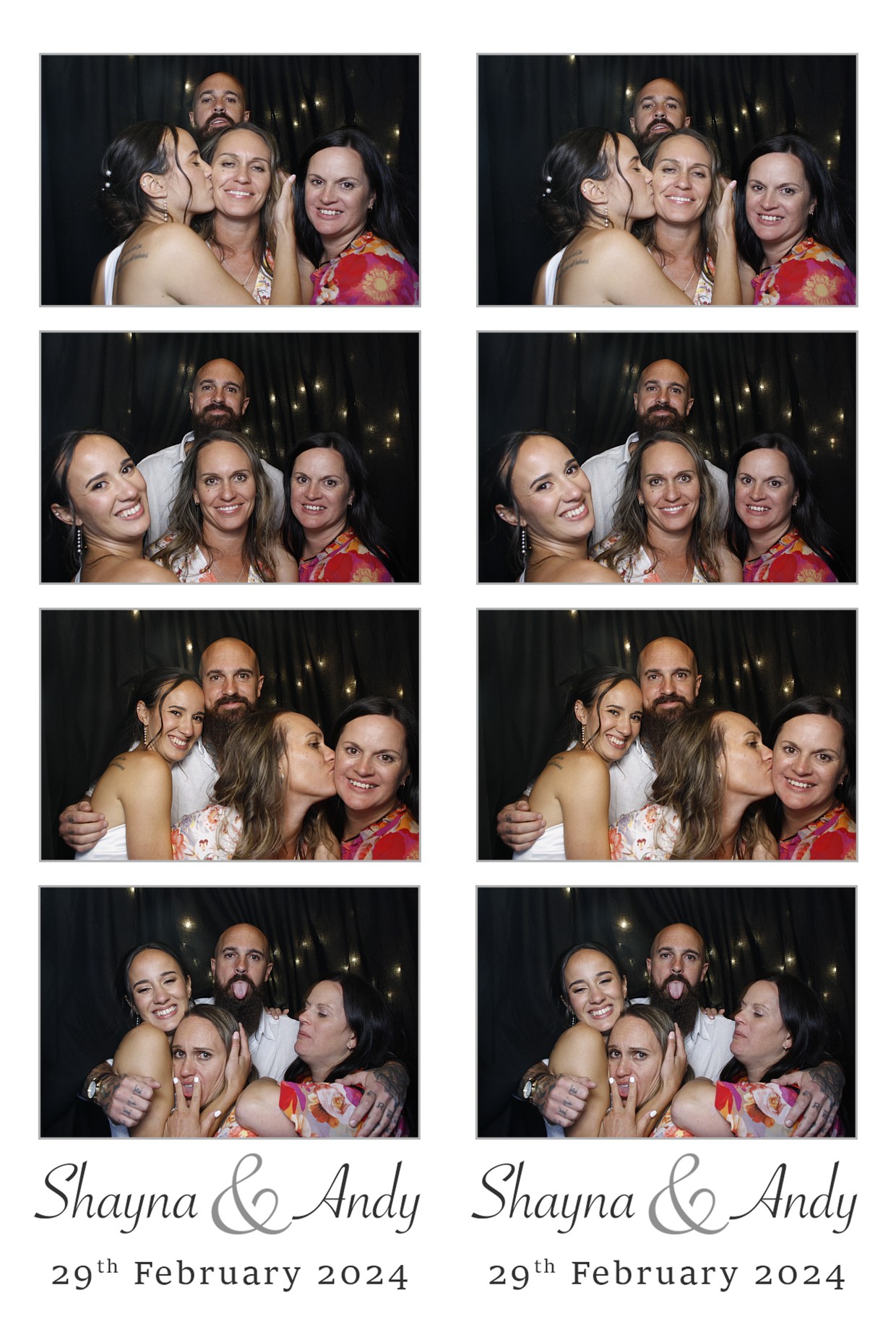 Our Wedding - Thusday 29th Feb 2024 | View more photos from the event at wgtngallery.classicphotobooths.co.nz/u/wgtncpbgallery/Our-Wedding-Thusday-29th-Feb-2024