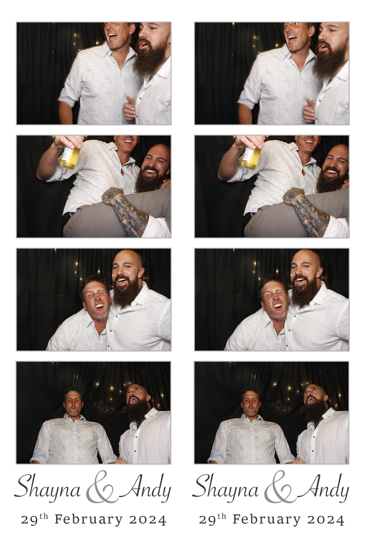 Our Wedding - Thusday 29th Feb 2024 | View more photos from the event at wgtngallery.classicphotobooths.co.nz/u/wgtncpbgallery/Our-Wedding-Thusday-29th-Feb-2024