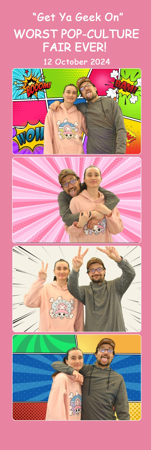 Worst Pop-Culture Fair Ever! | View more photos from the event at wgtngallery.classicphotobooths.co.nz/u/wgtncpbgallery/Worst-Pop-Culture-Fair-Ever