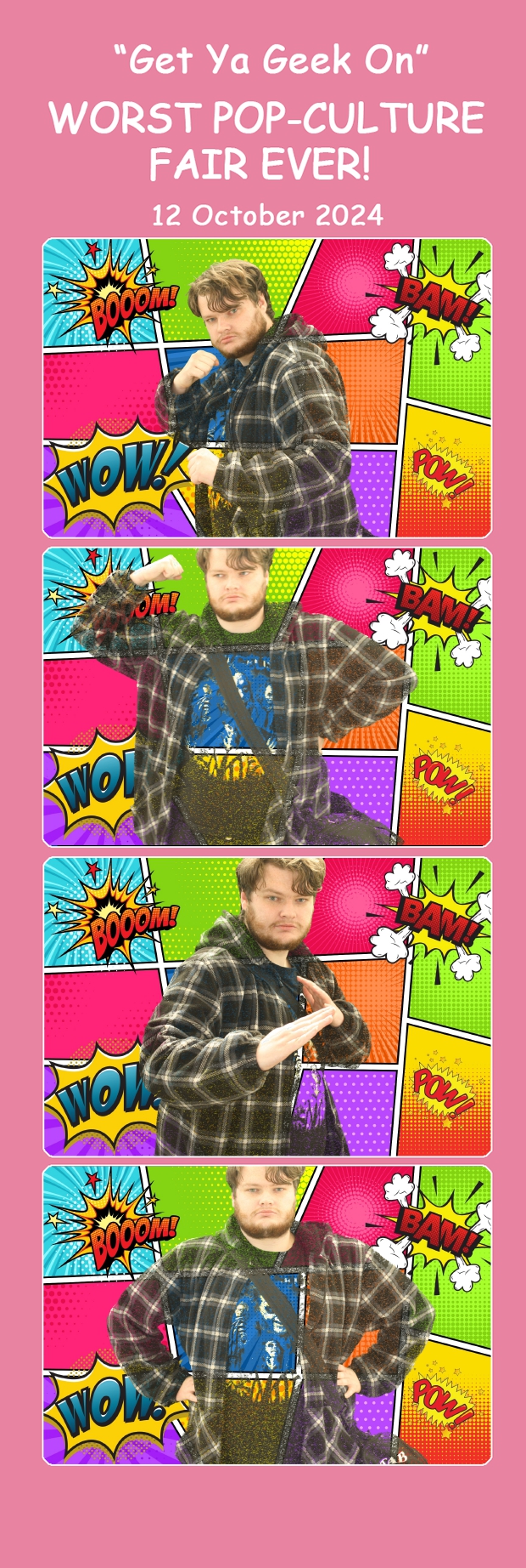 Worst Pop-Culture Fair Ever! | View more photos from the event at wgtngallery.classicphotobooths.co.nz/u/wgtncpbgallery/Worst-Pop-Culture-Fair-Ever