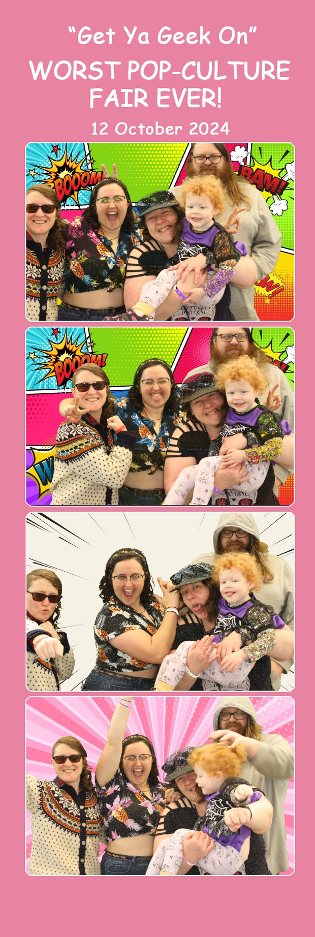 Worst Pop-Culture Fair Ever! | View more photos from the event at wgtngallery.classicphotobooths.co.nz/u/wgtncpbgallery/Worst-Pop-Culture-Fair-Ever