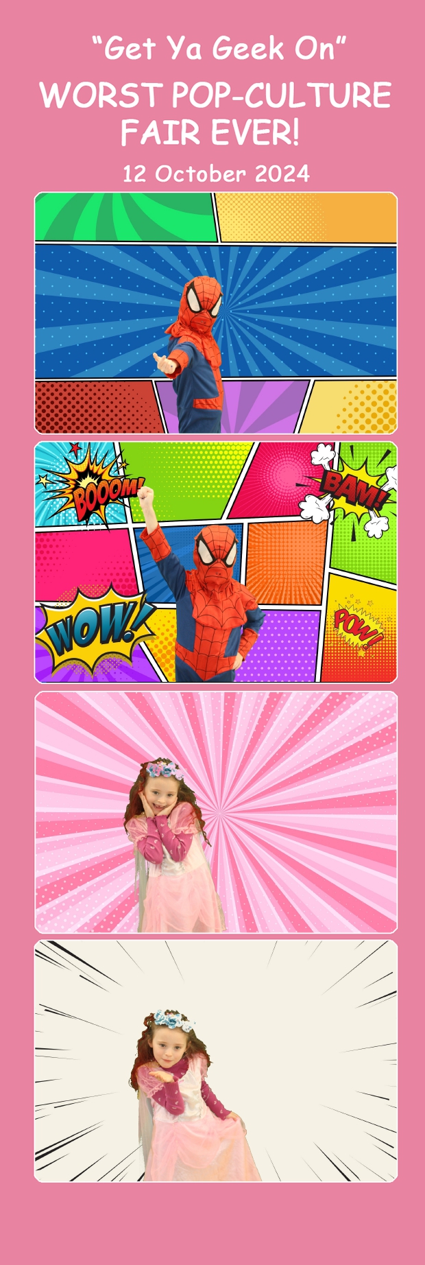 Worst Pop-Culture Fair Ever! | View more photos from the event at wgtngallery.classicphotobooths.co.nz/u/wgtncpbgallery/Worst-Pop-Culture-Fair-Ever