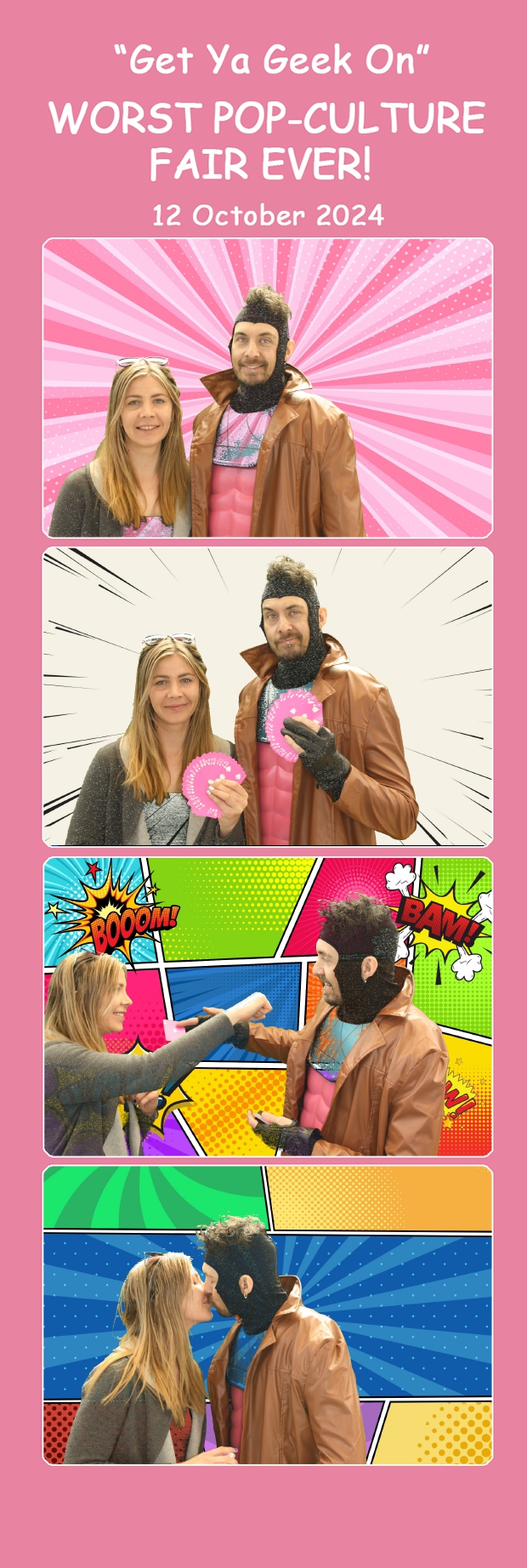 Worst Pop-Culture Fair Ever! | View more photos from the event at wgtngallery.classicphotobooths.co.nz/u/wgtncpbgallery/Worst-Pop-Culture-Fair-Ever