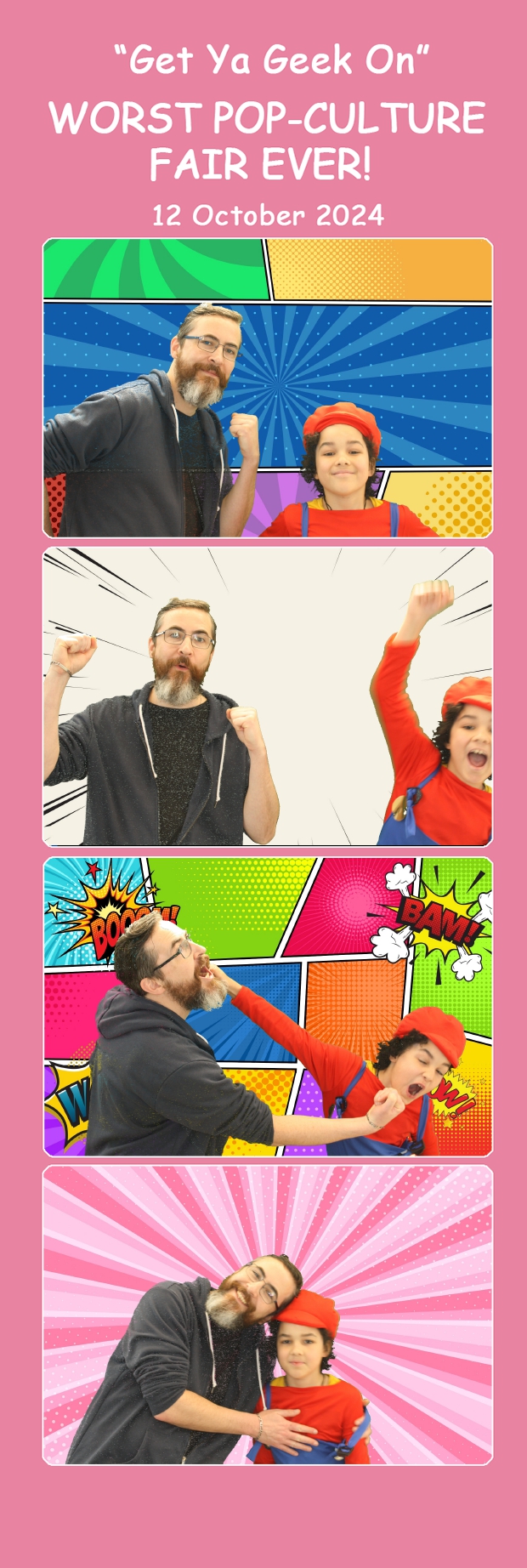 Worst Pop-Culture Fair Ever! | View more photos from the event at wgtngallery.classicphotobooths.co.nz/u/wgtncpbgallery/Worst-Pop-Culture-Fair-Ever