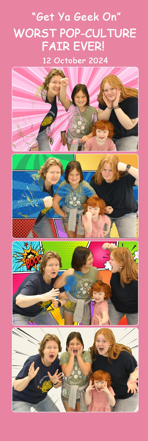 Worst Pop-Culture Fair Ever! | View more photos from the event at wgtngallery.classicphotobooths.co.nz/u/wgtncpbgallery/Worst-Pop-Culture-Fair-Ever