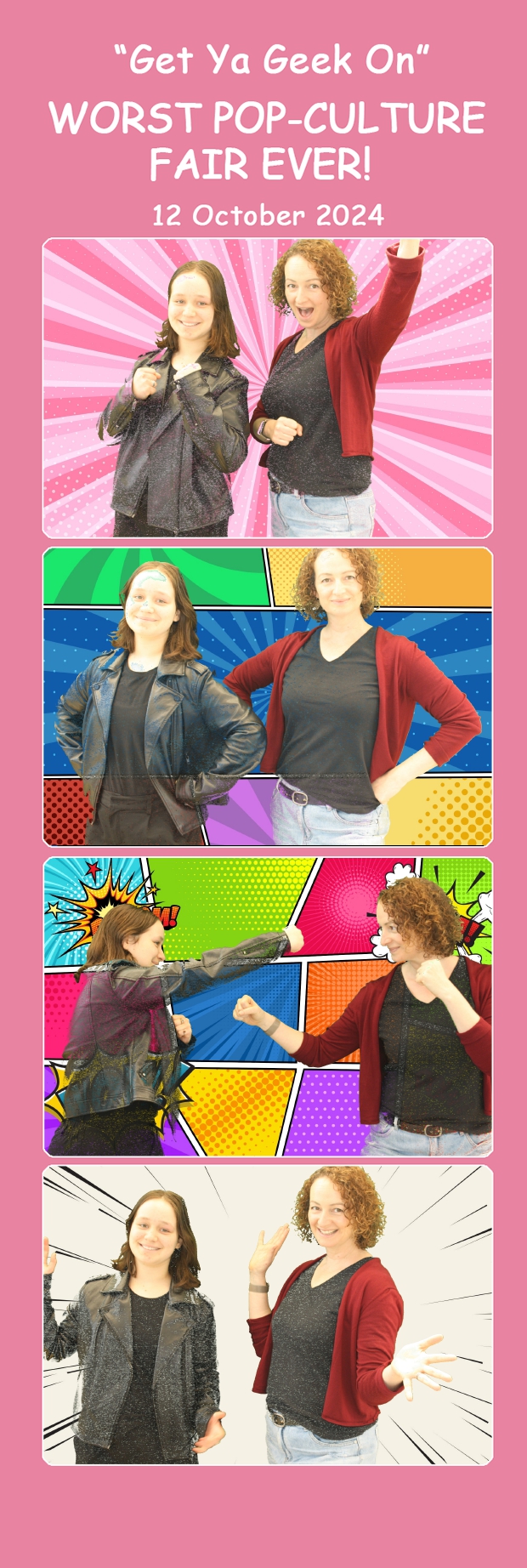 Worst Pop-Culture Fair Ever! | View more photos from the event at wgtngallery.classicphotobooths.co.nz/u/wgtncpbgallery/Worst-Pop-Culture-Fair-Ever