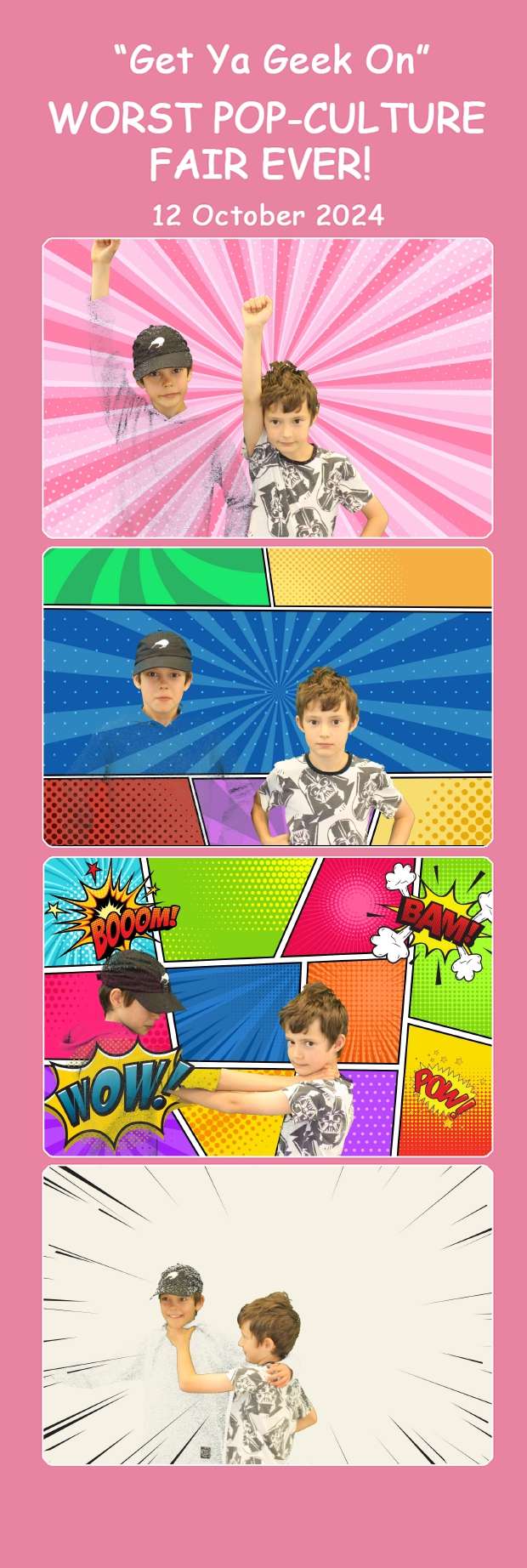 Worst Pop-Culture Fair Ever! | View more photos from the event at wgtngallery.classicphotobooths.co.nz/u/wgtncpbgallery/Worst-Pop-Culture-Fair-Ever