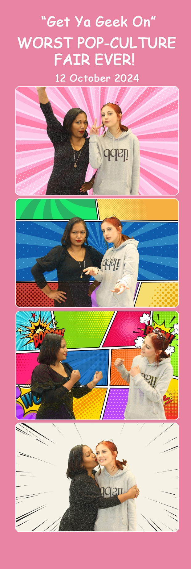 Worst Pop-Culture Fair Ever! | View more photos from the event at wgtngallery.classicphotobooths.co.nz/u/wgtncpbgallery/Worst-Pop-Culture-Fair-Ever