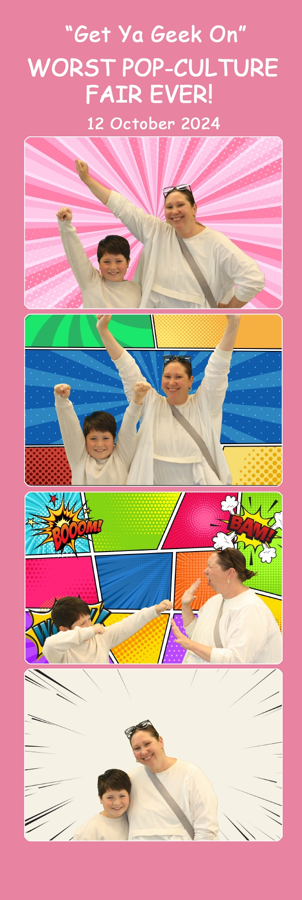 Worst Pop-Culture Fair Ever! | View more photos from the event at wgtngallery.classicphotobooths.co.nz/u/wgtncpbgallery/Worst-Pop-Culture-Fair-Ever