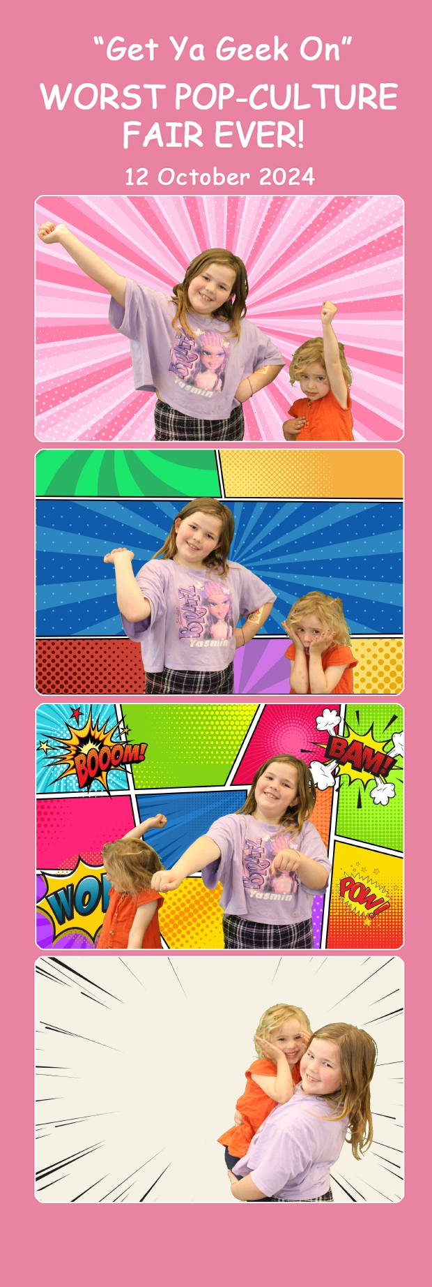 Worst Pop-Culture Fair Ever! | View more photos from the event at wgtngallery.classicphotobooths.co.nz/u/wgtncpbgallery/Worst-Pop-Culture-Fair-Ever