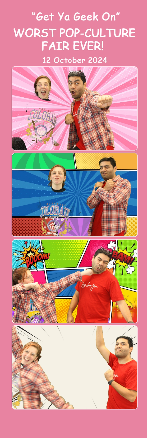 Worst Pop-Culture Fair Ever! | View more photos from the event at wgtngallery.classicphotobooths.co.nz/u/wgtncpbgallery/Worst-Pop-Culture-Fair-Ever