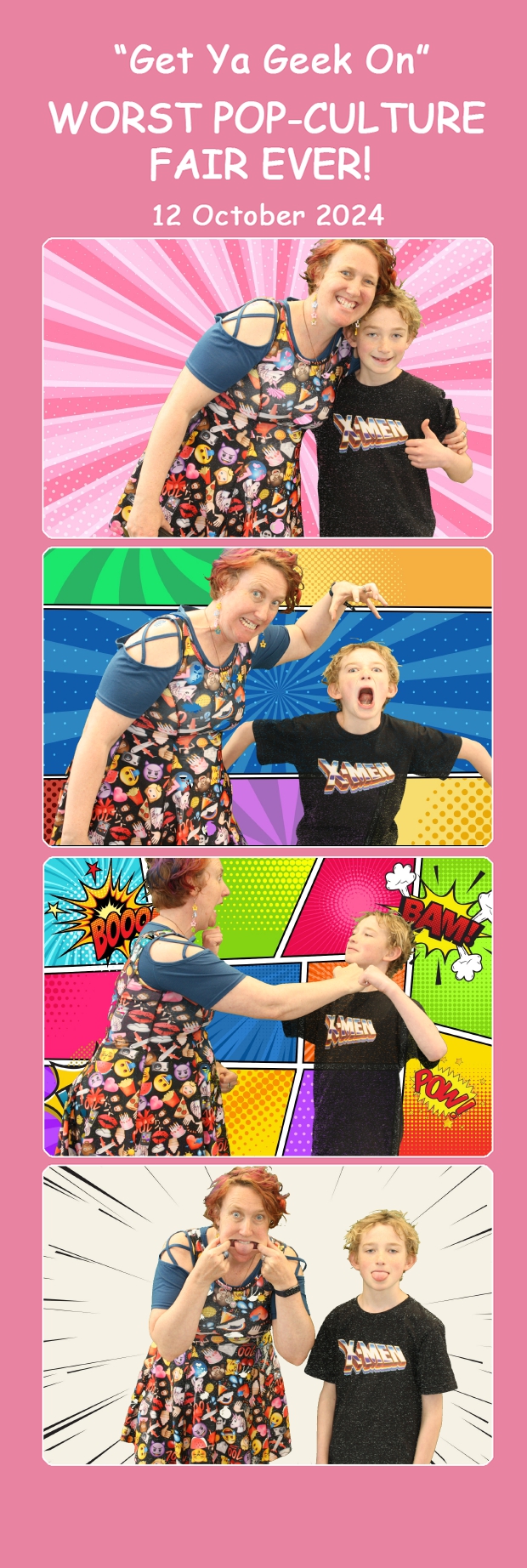 Worst Pop-Culture Fair Ever! | View more photos from the event at wgtngallery.classicphotobooths.co.nz/u/wgtncpbgallery/Worst-Pop-Culture-Fair-Ever