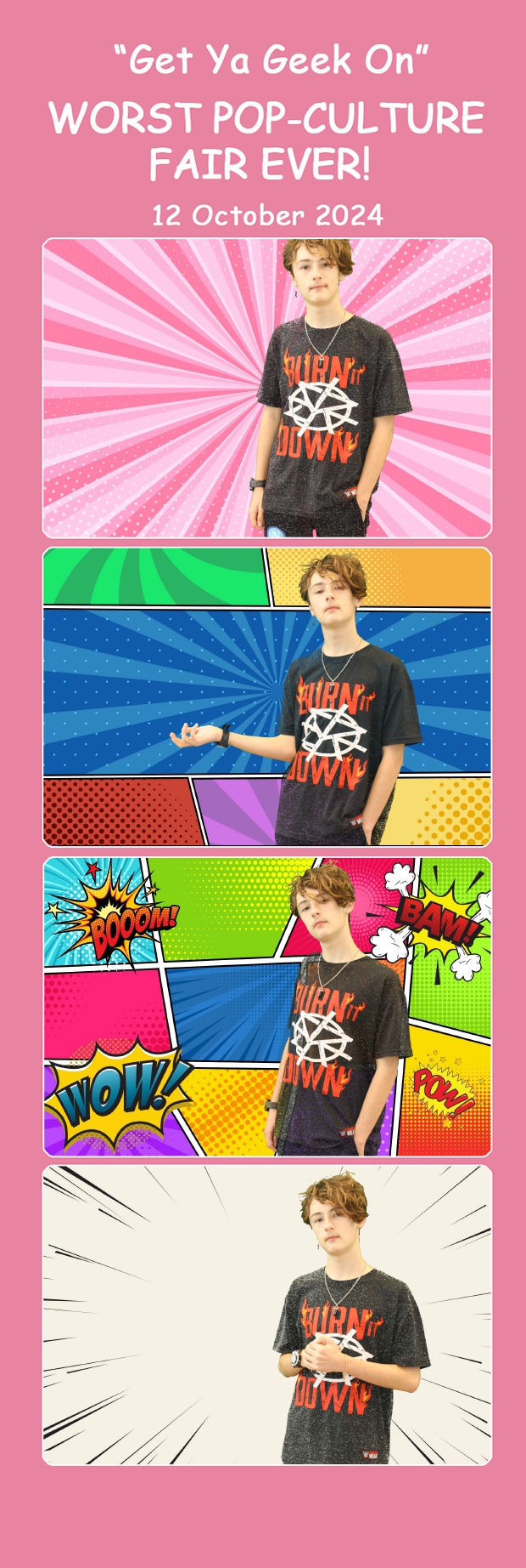 Worst Pop-Culture Fair Ever! | View more photos from the event at wgtngallery.classicphotobooths.co.nz/u/wgtncpbgallery/Worst-Pop-Culture-Fair-Ever