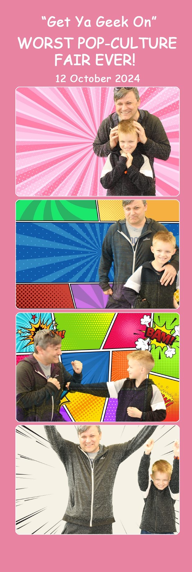 Worst Pop-Culture Fair Ever! | View more photos from the event at wgtngallery.classicphotobooths.co.nz/u/wgtncpbgallery/Worst-Pop-Culture-Fair-Ever