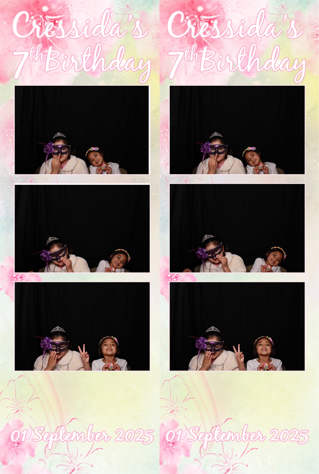 Cressida's 7th Birthday 2025 | View more photos from the event at wgtngallery.classicphotobooths.co.nz/u/wgtncpbgallery/Cressidas-7th-Birthday-2025