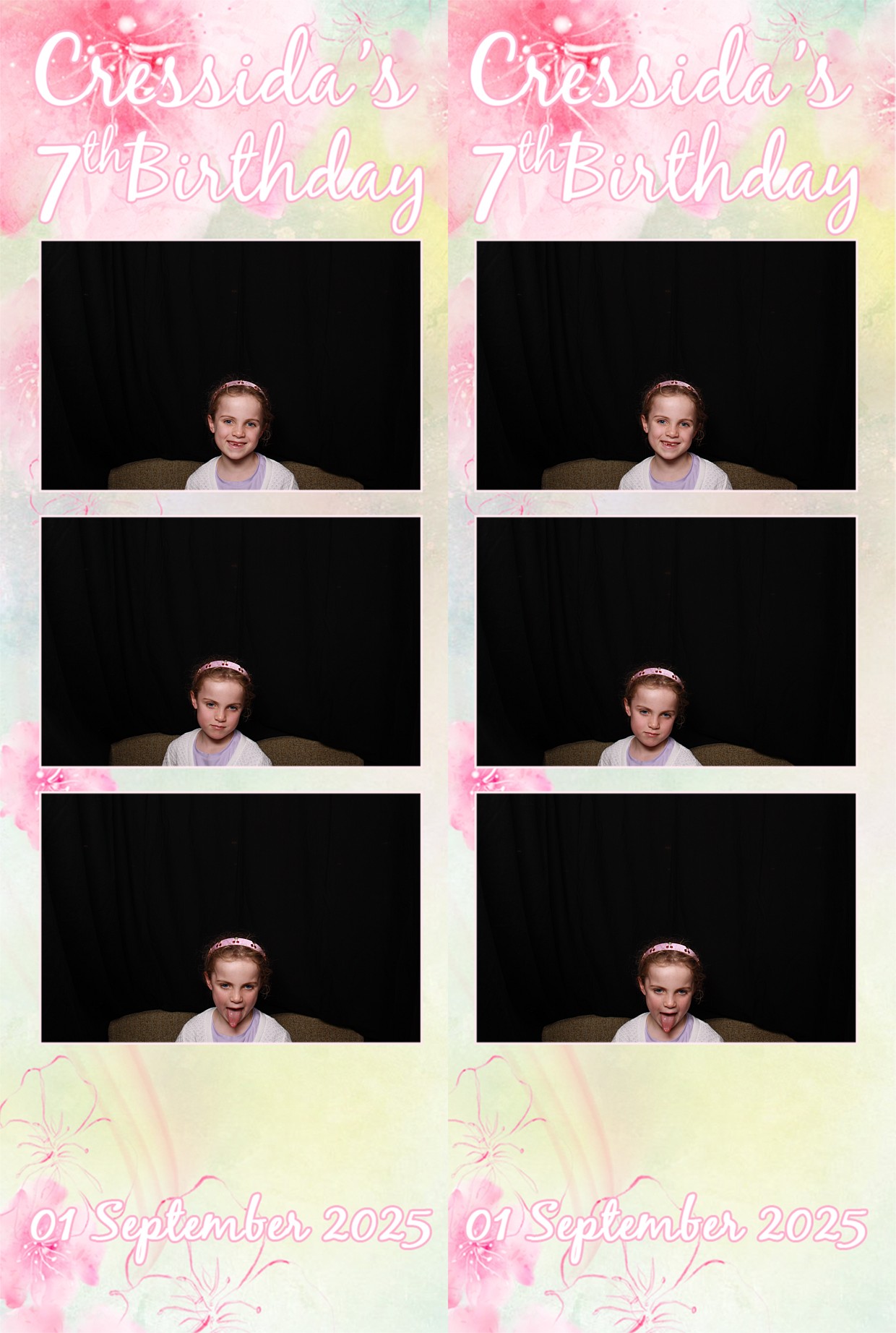 Cressida's 7th Birthday 2025 | View more photos from the event at wgtngallery.classicphotobooths.co.nz/u/wgtncpbgallery/Cressidas-7th-Birthday-2025