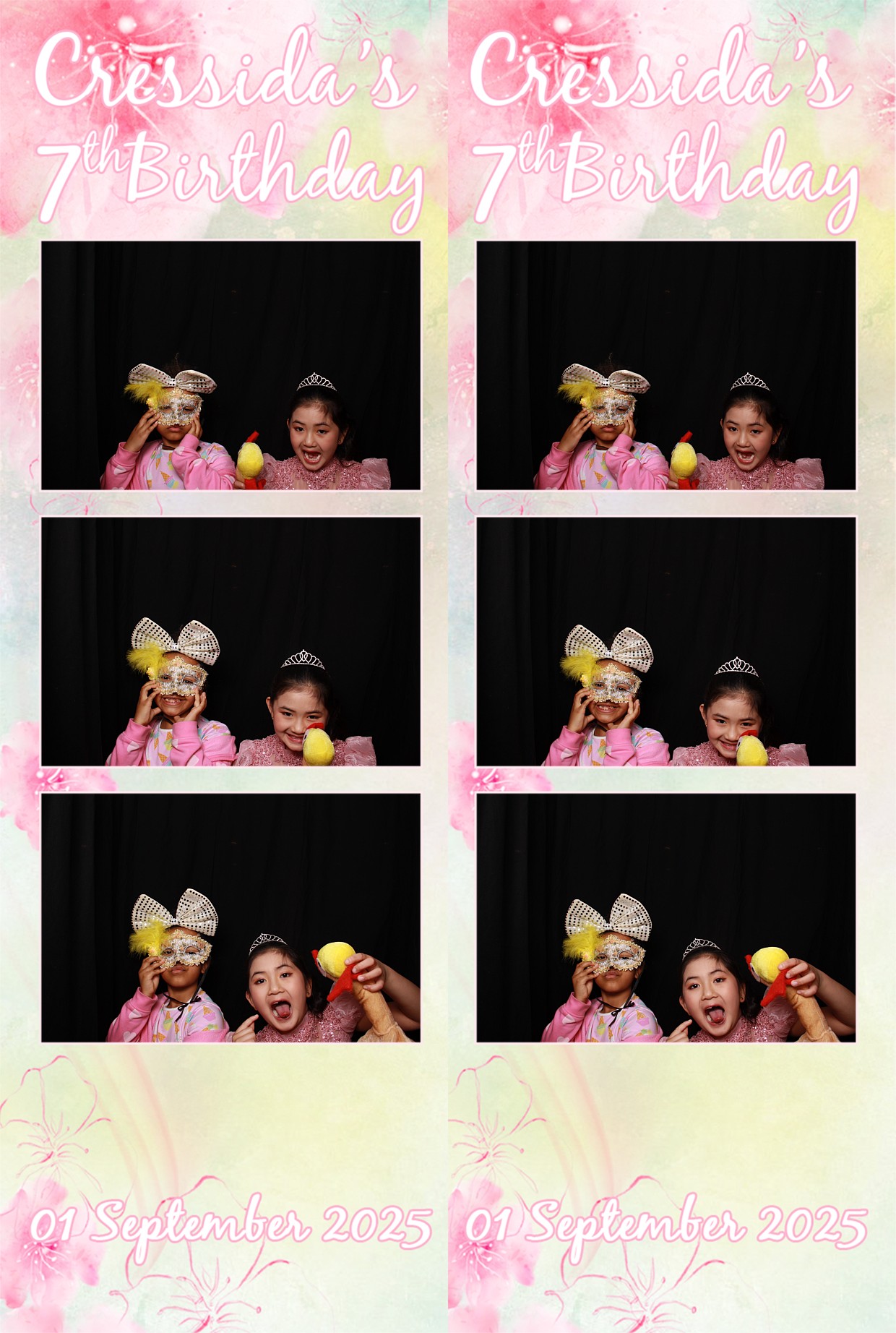 Cressida's 7th Birthday 2025 | View more photos from the event at wgtngallery.classicphotobooths.co.nz/u/wgtncpbgallery/Cressidas-7th-Birthday-2025