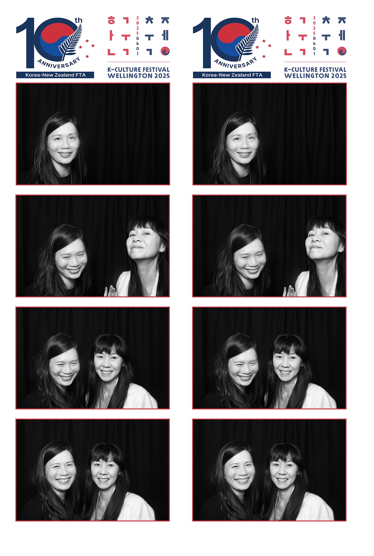 K-Culture Festival 2025 - Booth 1 | View more photos from the event at wgtngallery.classicphotobooths.co.nz/u/wgtncpbgallery/K-Culture-Festival-2025-Booth-1