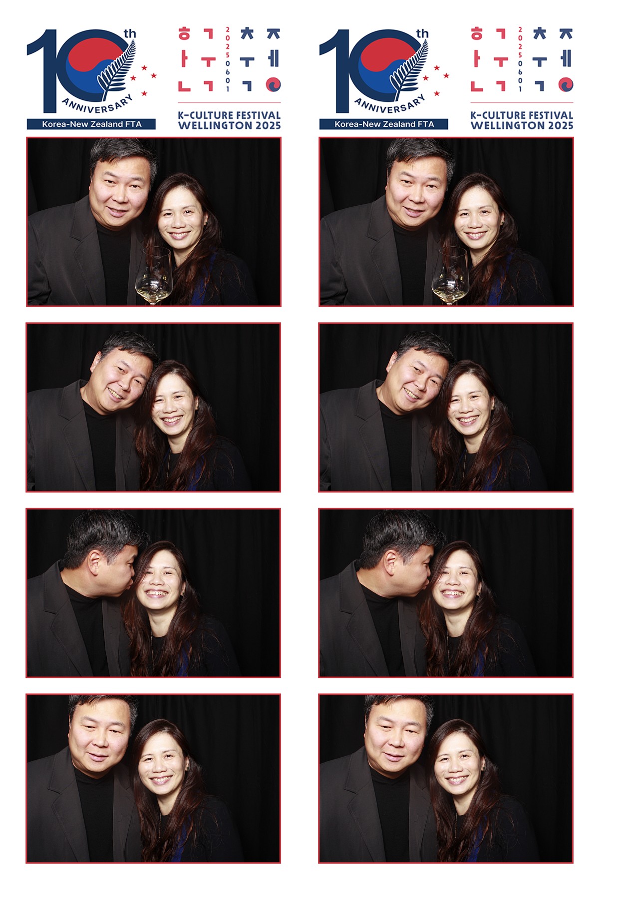 K-Culture Festival 2025 - Booth 1 | View more photos from the event at wgtngallery.classicphotobooths.co.nz/u/wgtncpbgallery/K-Culture-Festival-2025-Booth-1