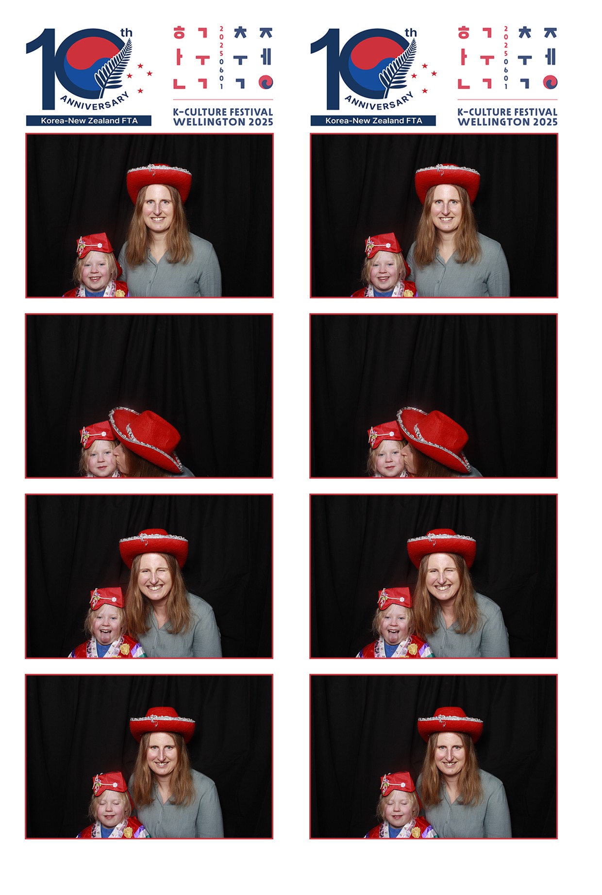 K-Culture Festival 2025 - Booth 1 | View more photos from the event at wgtngallery.classicphotobooths.co.nz/u/wgtncpbgallery/K-Culture-Festival-2025-Booth-1