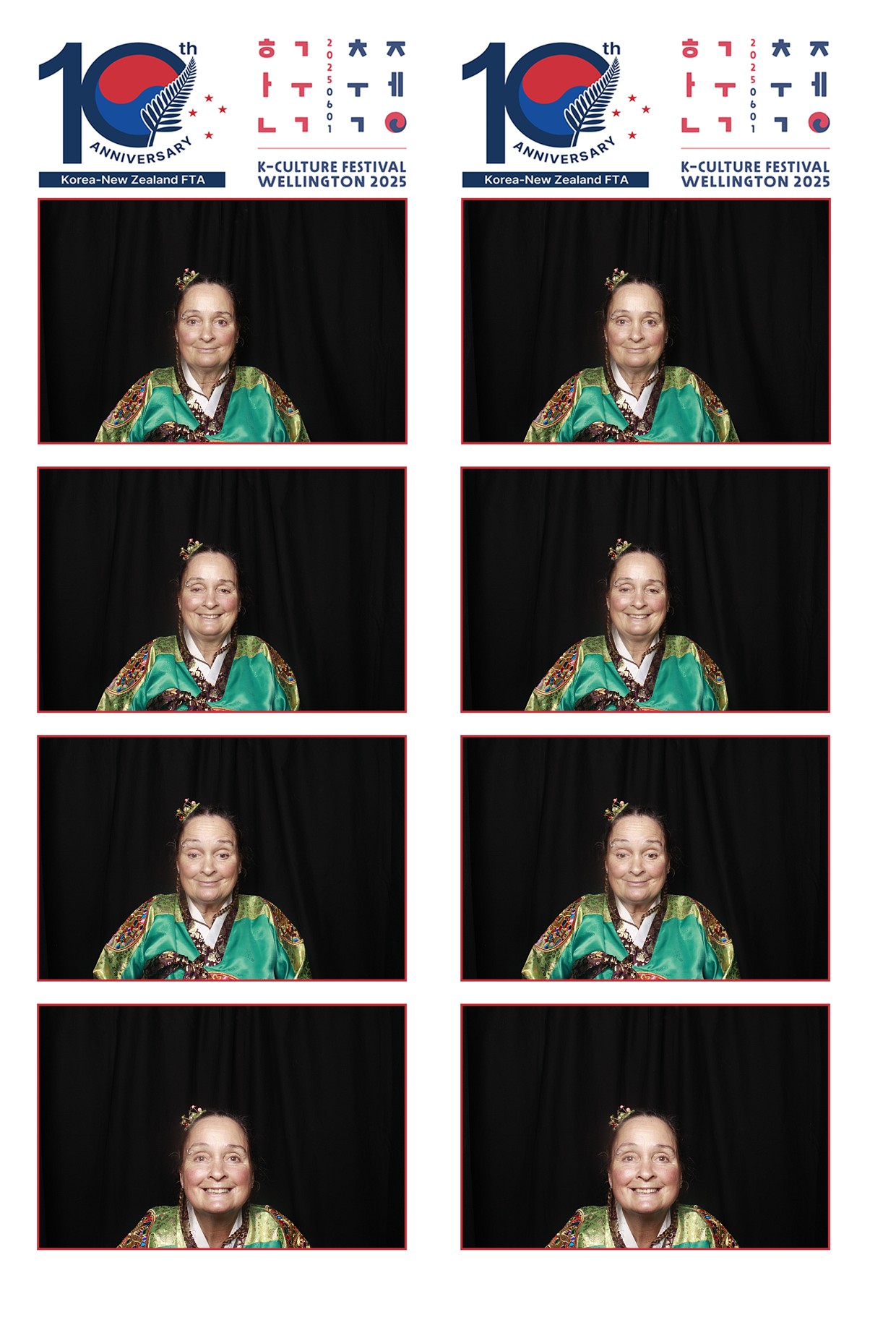 K-Culture Festival 2025 - Booth 1 | View more photos from the event at wgtngallery.classicphotobooths.co.nz/u/wgtncpbgallery/K-Culture-Festival-2025-Booth-1